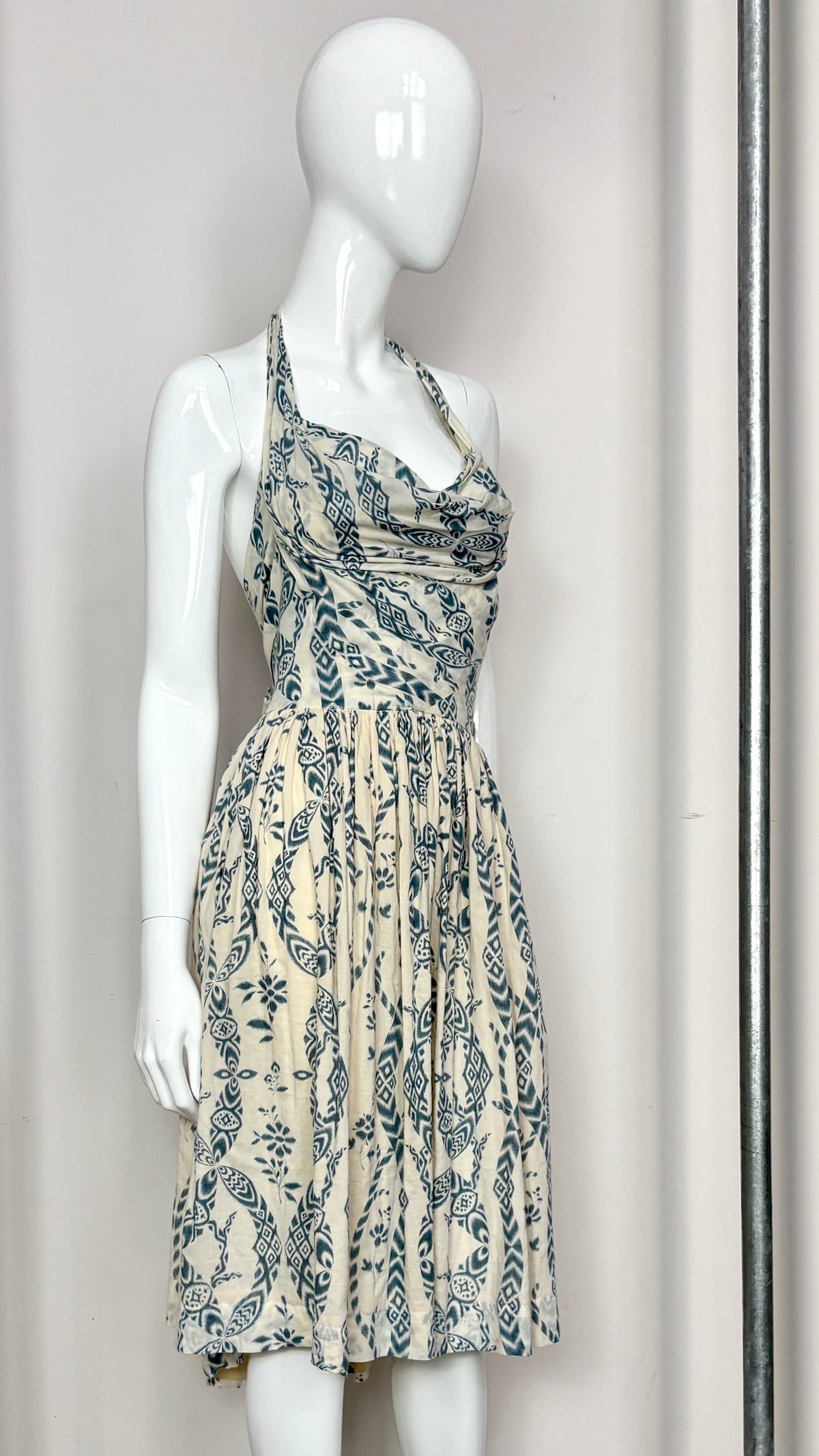 Vivienne Westwood Anglomania summer halterneck dress
