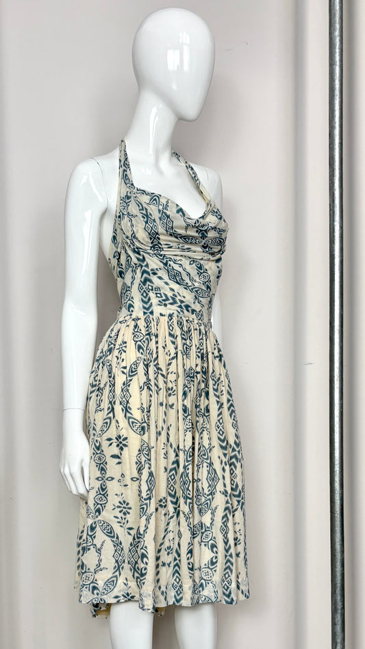 Vivienne Westwood Anglomania summer halterneck dress