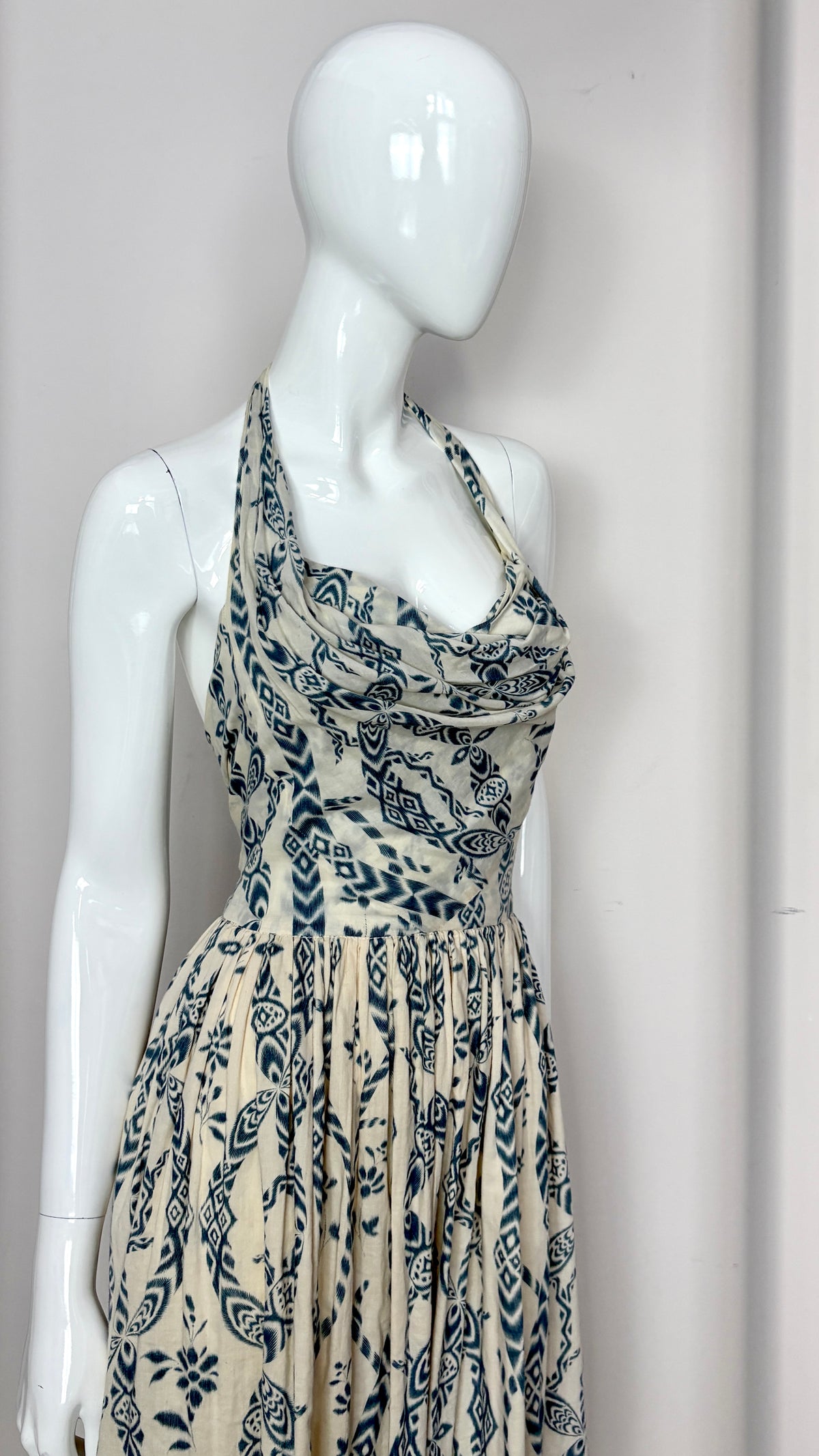 Vivienne Westwood Anglomania summer halterneck dress