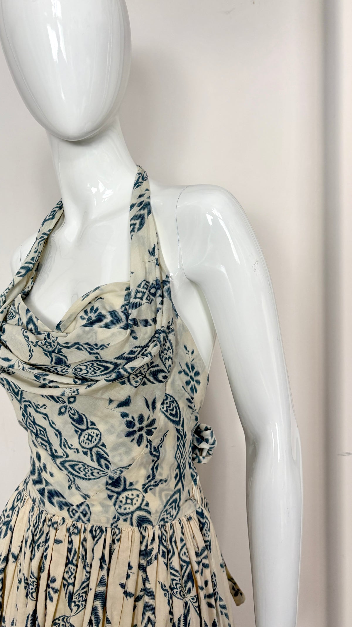 Vivienne Westwood Anglomania summer halterneck dress