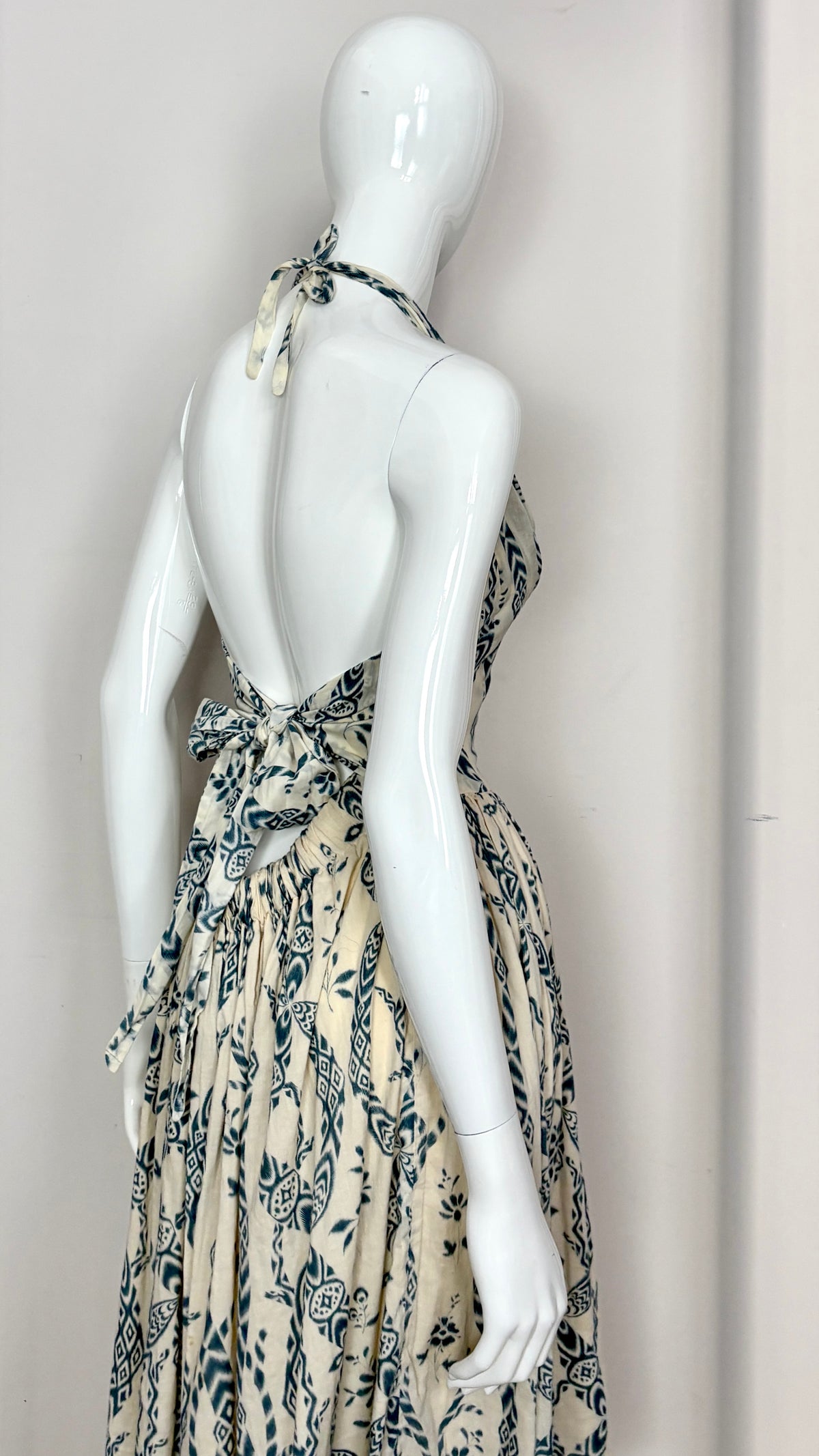 Vivienne Westwood Anglomania summer halterneck dress