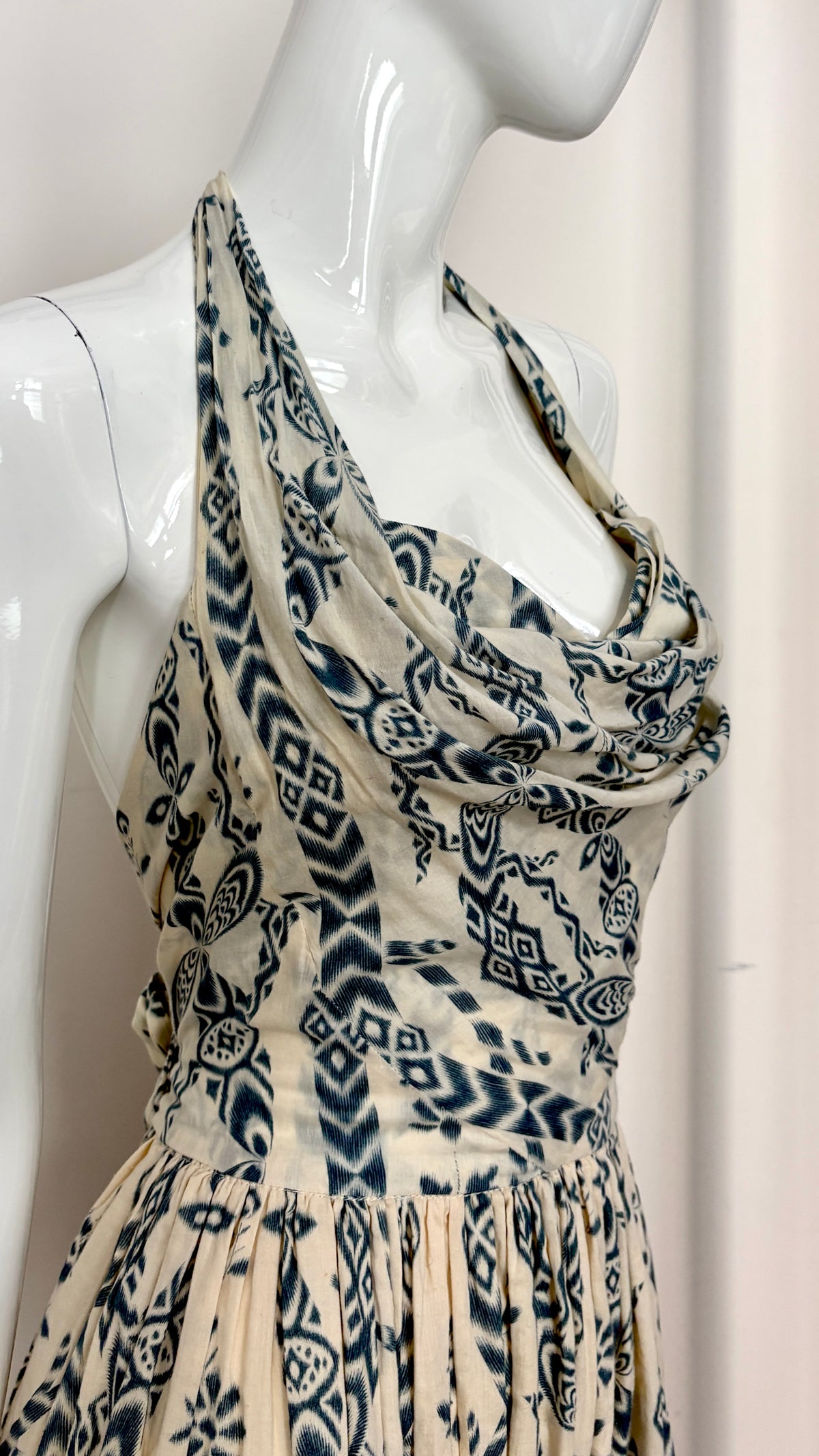 Vivienne Westwood Anglomania summer halterneck dress
