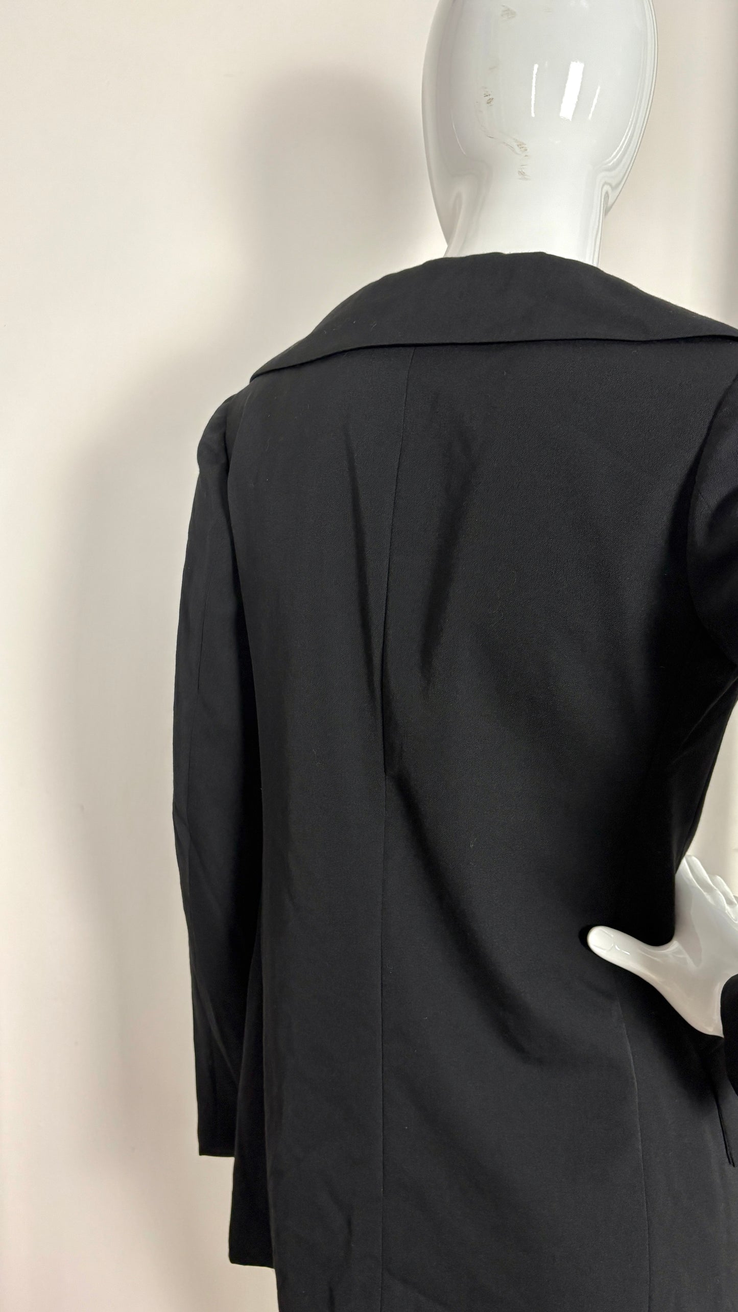 Yohji Yamamoto Y's jacket with satin lapel