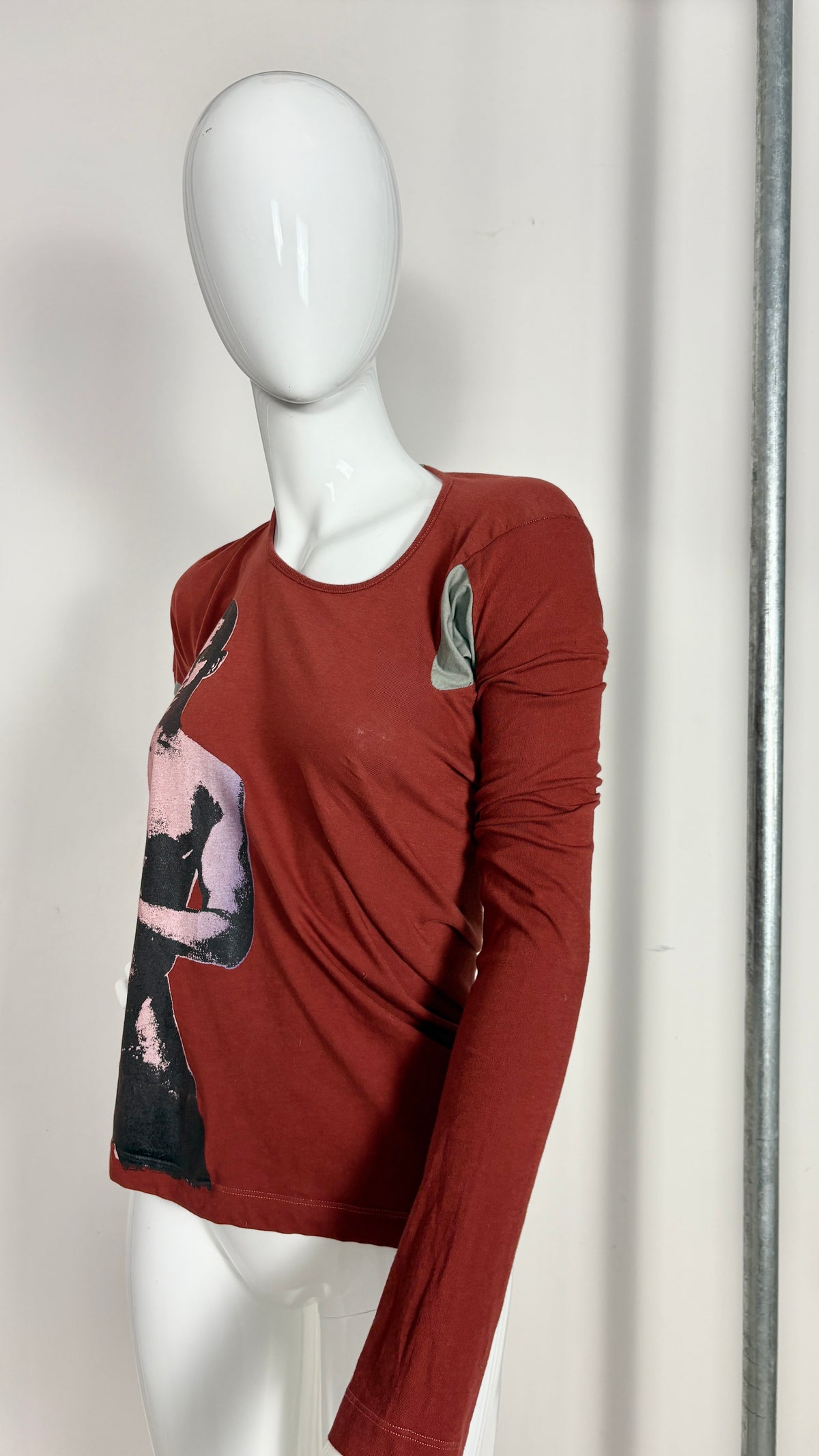 Vivienne Westwood gold label naked man graphic tee