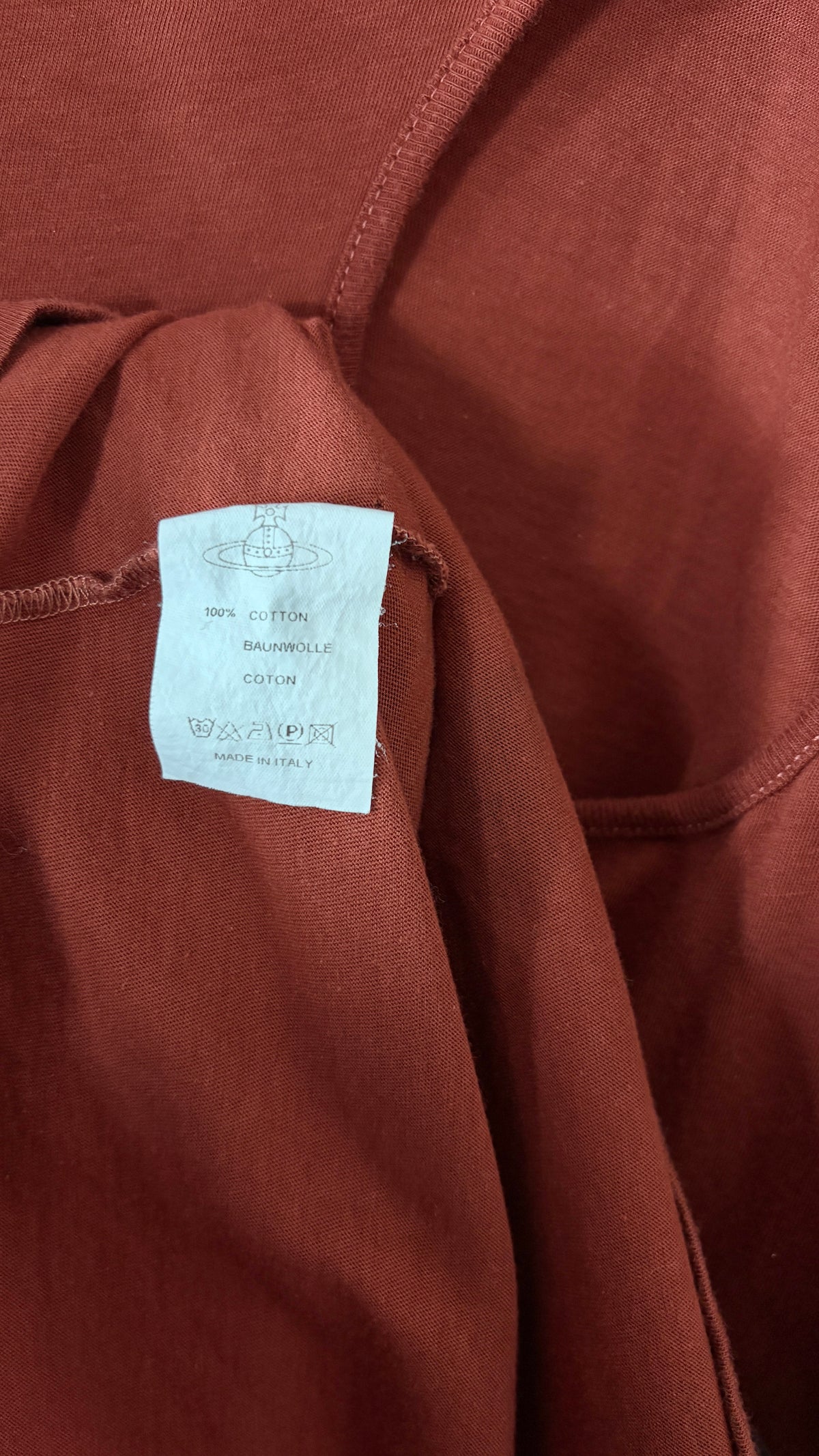 Vivienne Westwood gold label naked man graphic tee