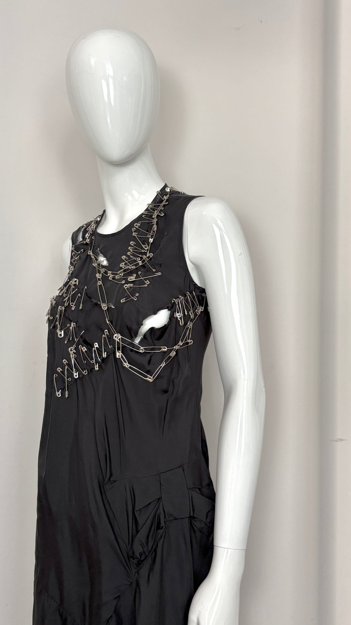Junya Watanabe A/W 2003 safety pin dress