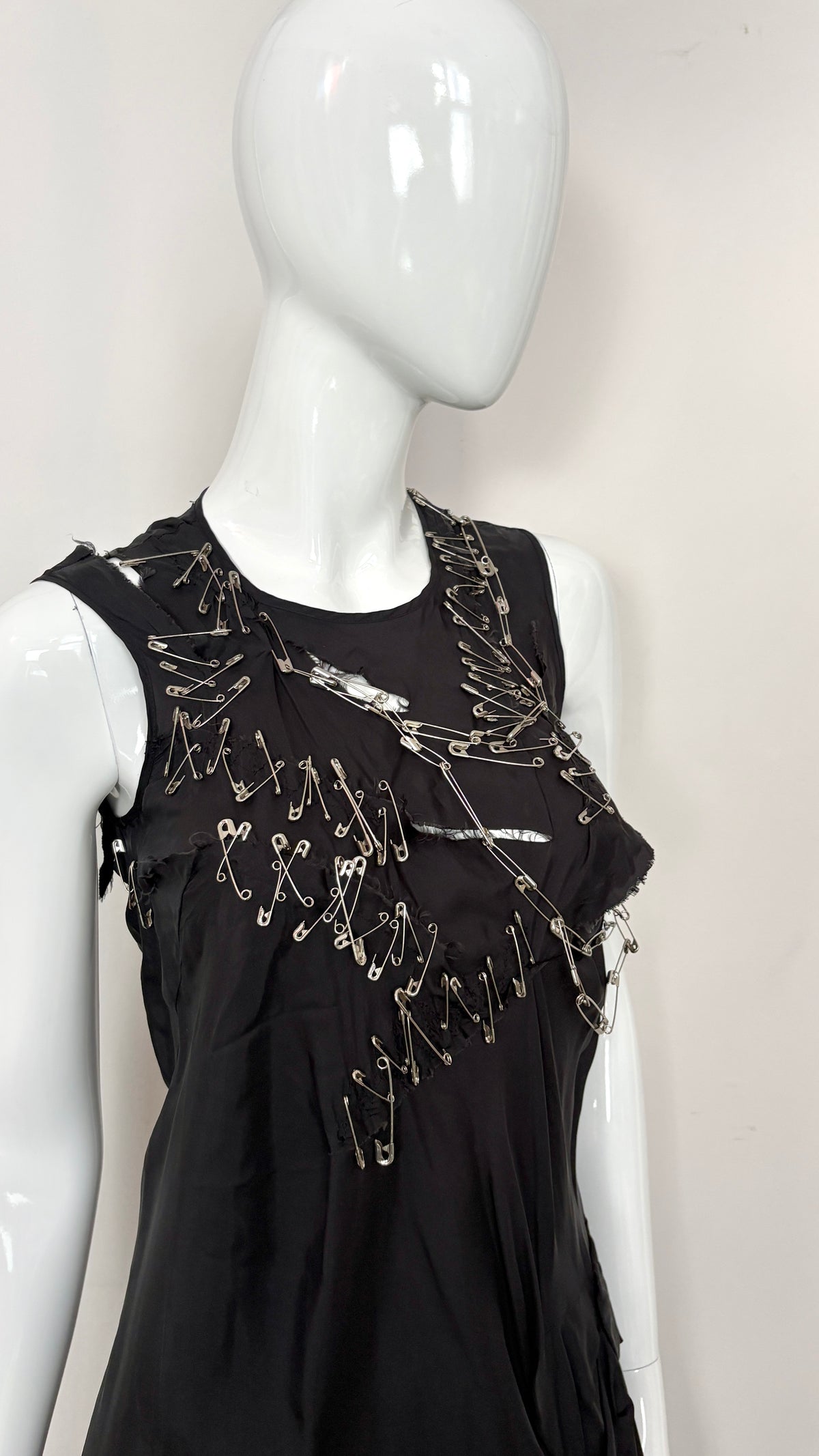 Junya Watanabe A/W 2003 safety pin dress