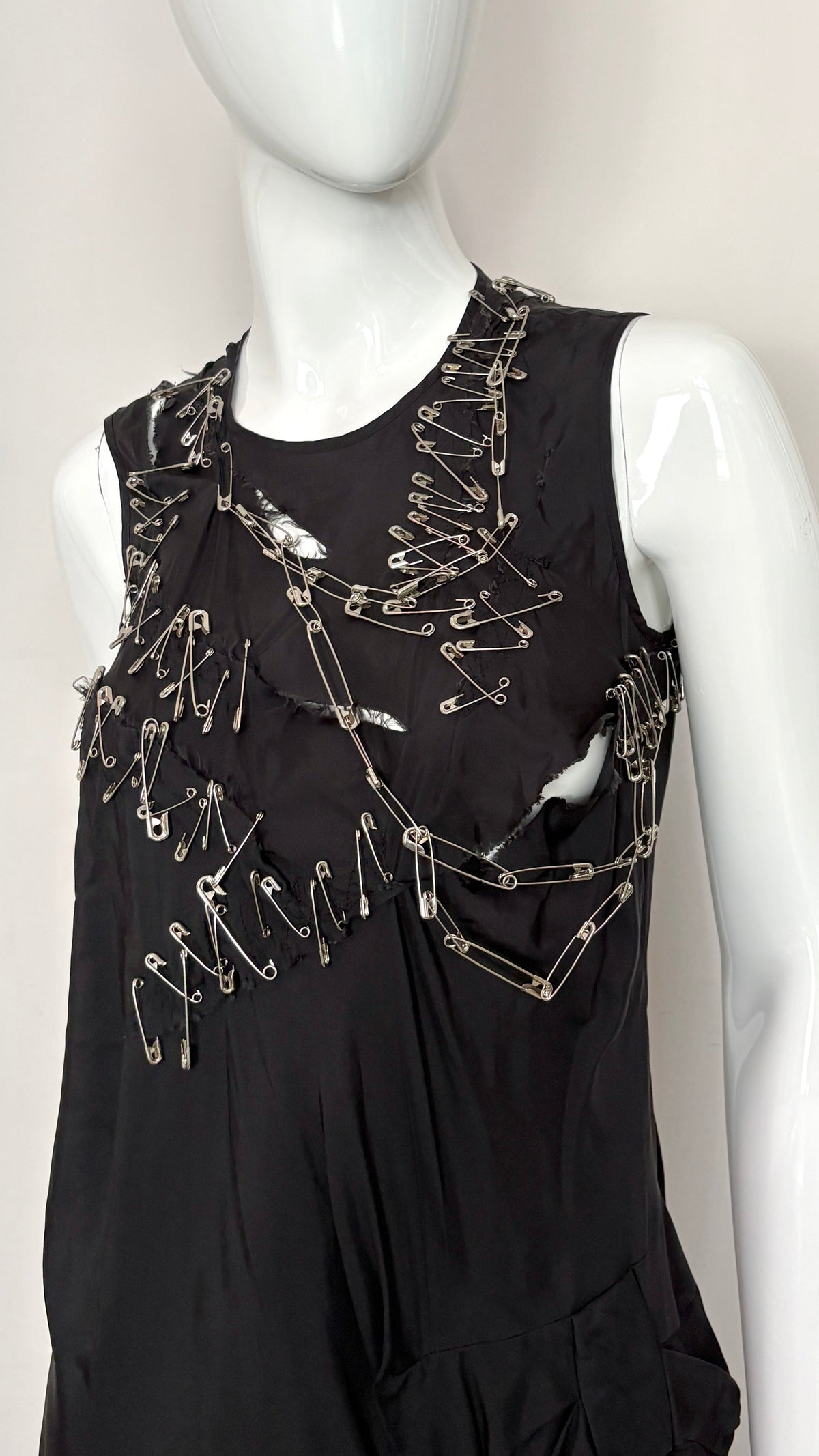 Junya Watanabe A/W 2003 safety pin dress