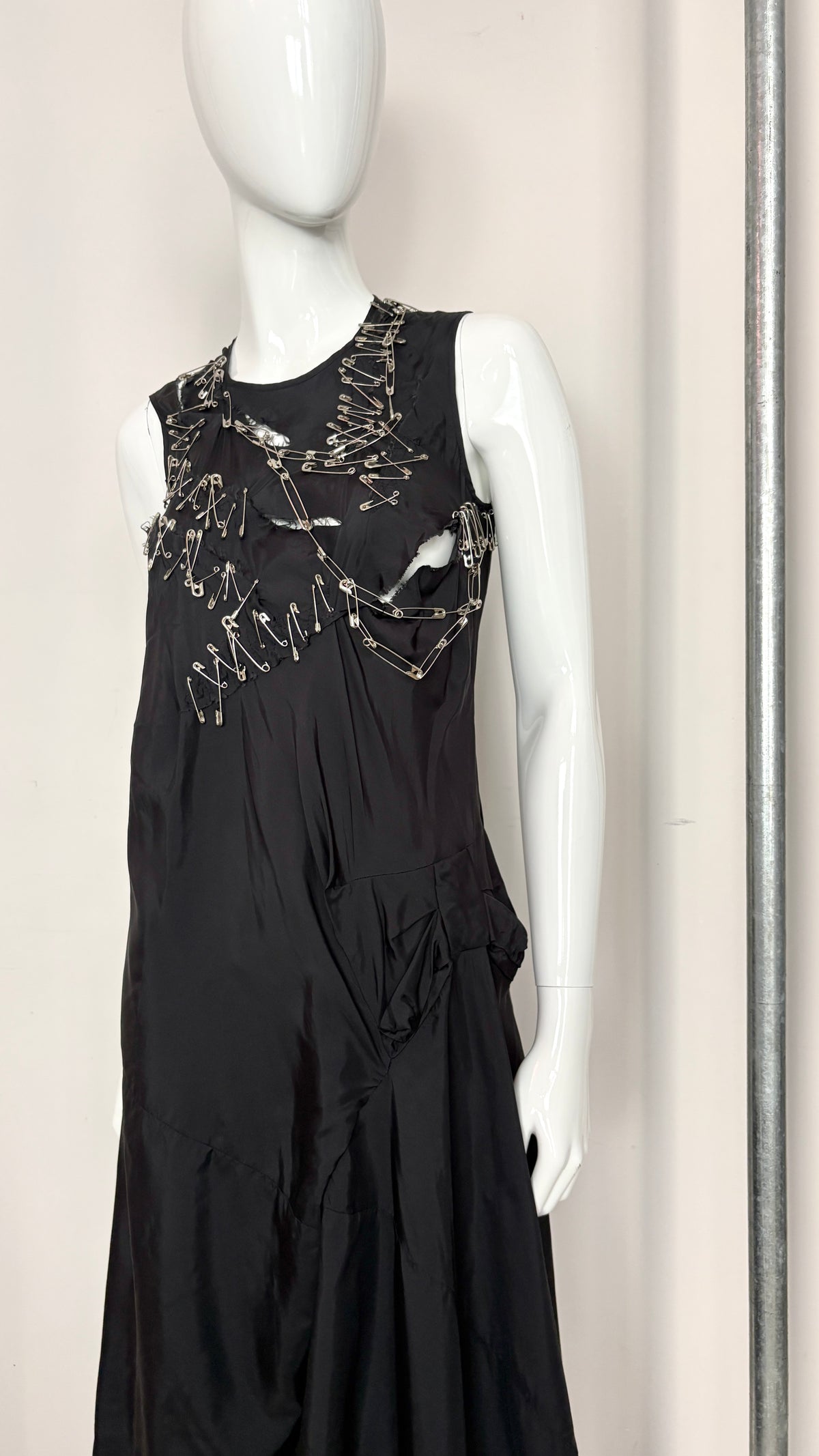 Junya Watanabe A/W 2003 safety pin dress