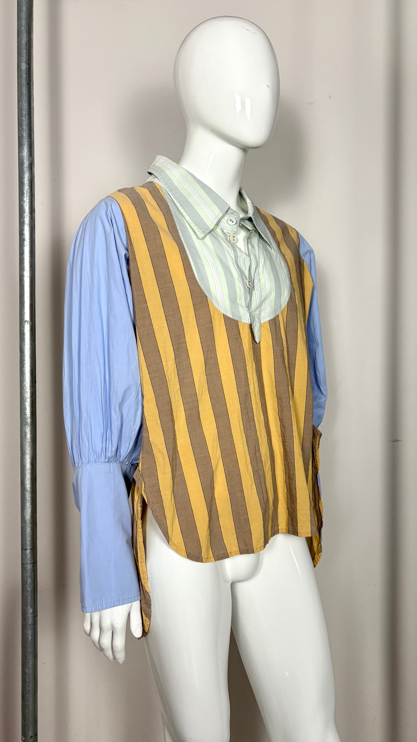 Vivienne Westwood worlds end classics bib shirt