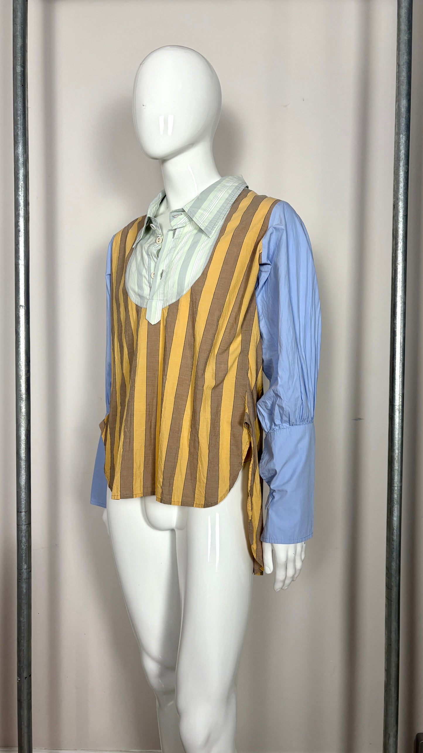 Vivienne Westwood worlds end classics bib shirt
