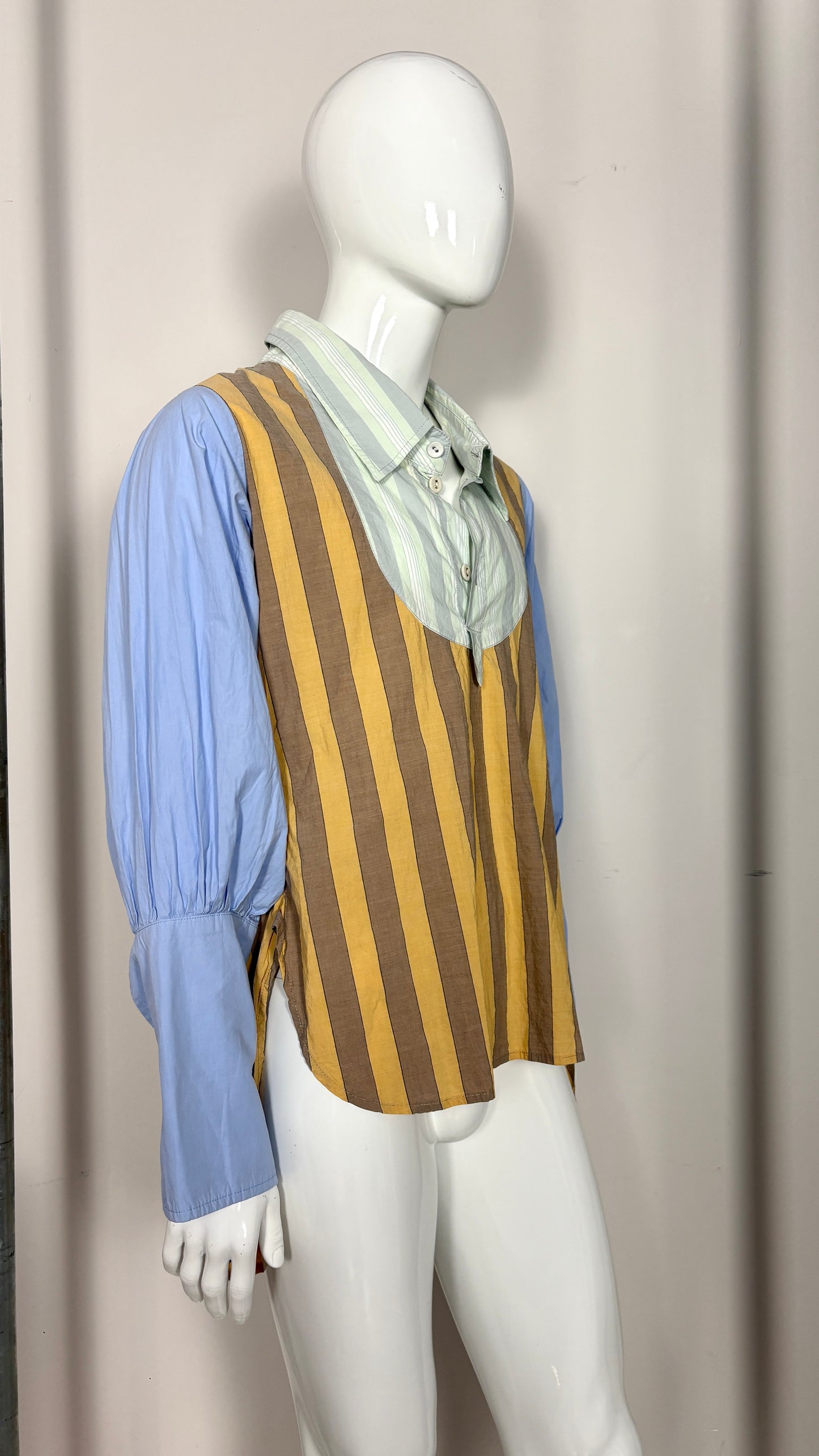 Vivienne Westwood worlds end classics bib shirt