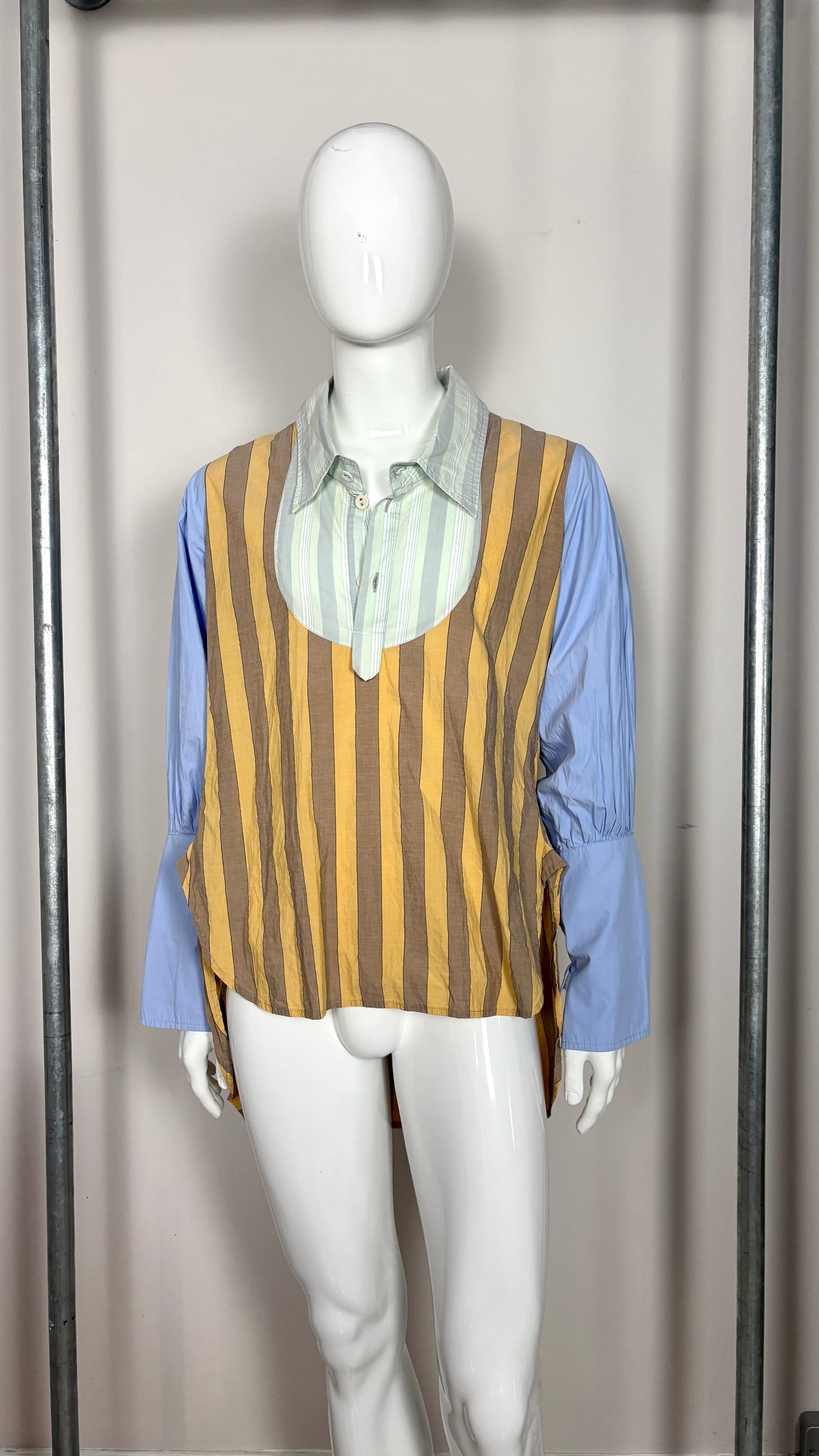 Vivienne Westwood worlds end classics bib shirt