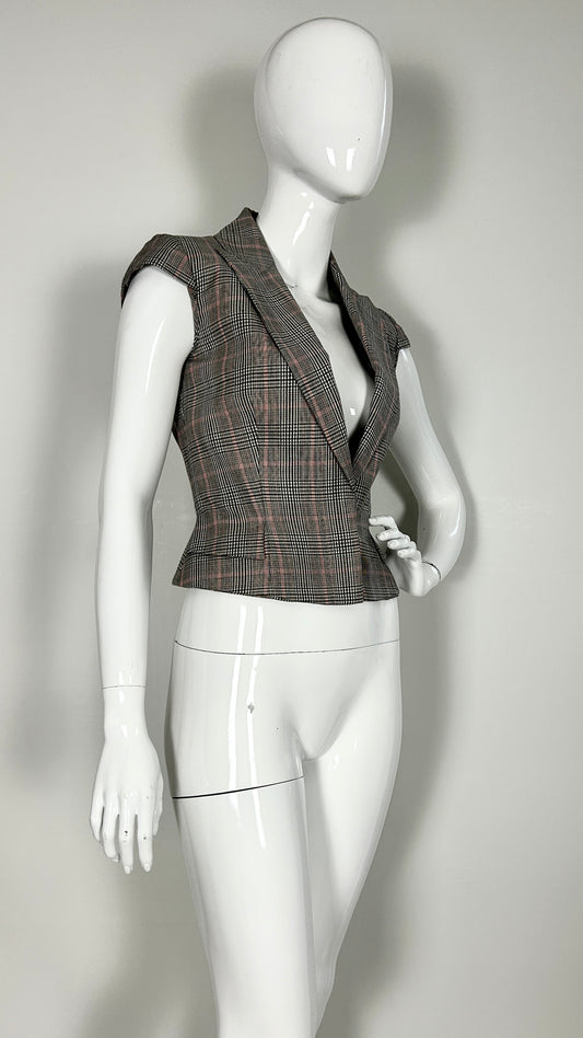 Alexander McQueen cropped tailored jacket