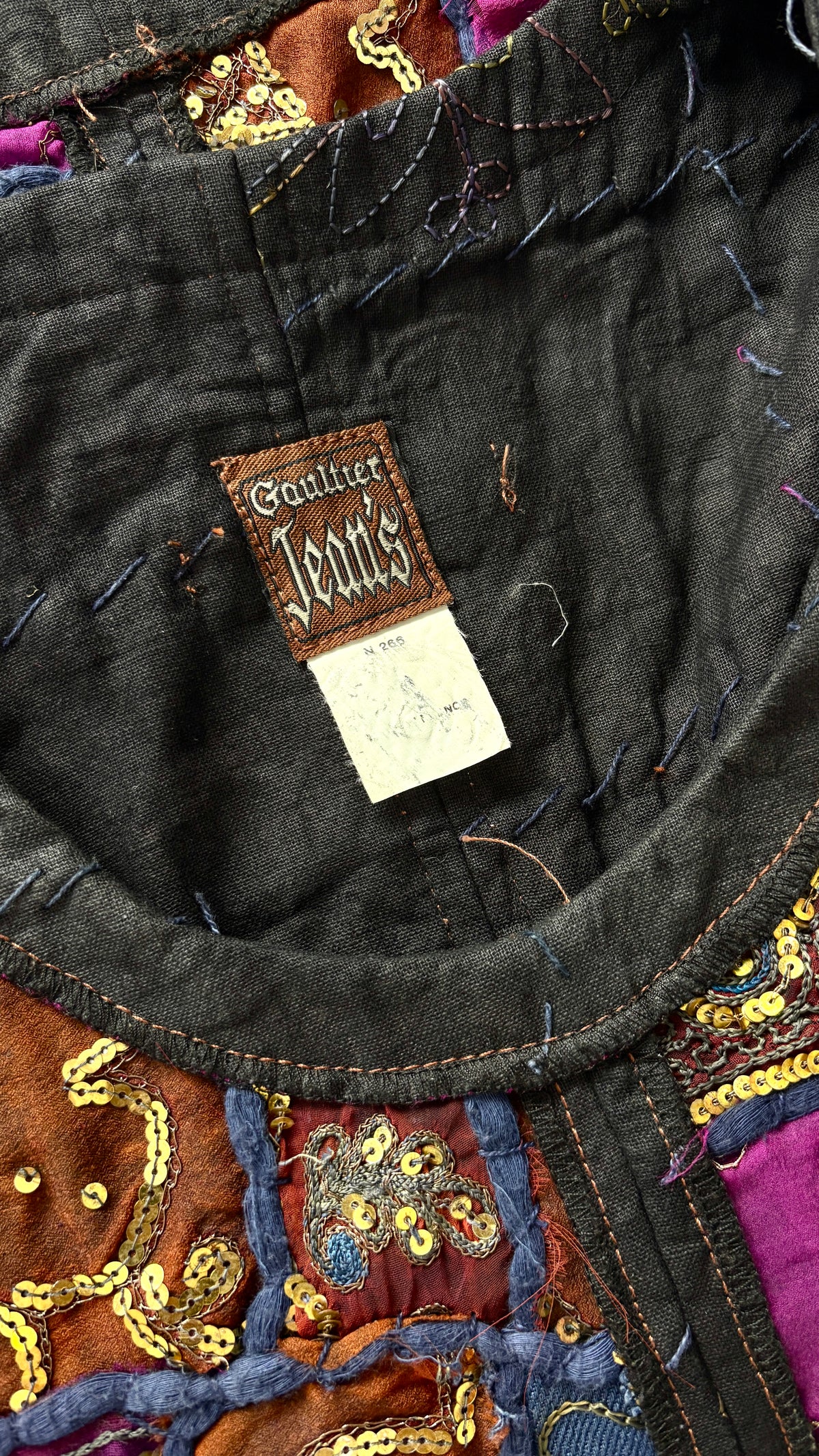 Jean Paul Gaultier - Gaultier Jeans patchwork dress