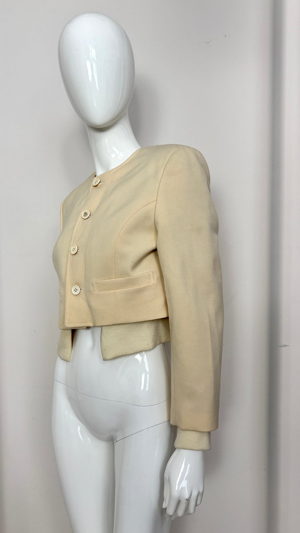 Comme des Garcons A/W 1989 double layered houndstooth jacket