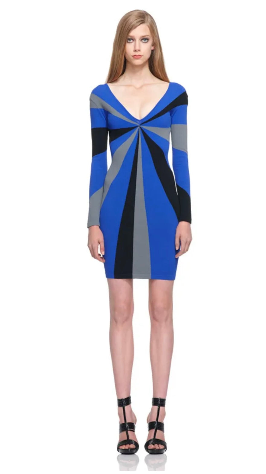 Alexander McQueen Resort 2010 pinwheel knitted dress