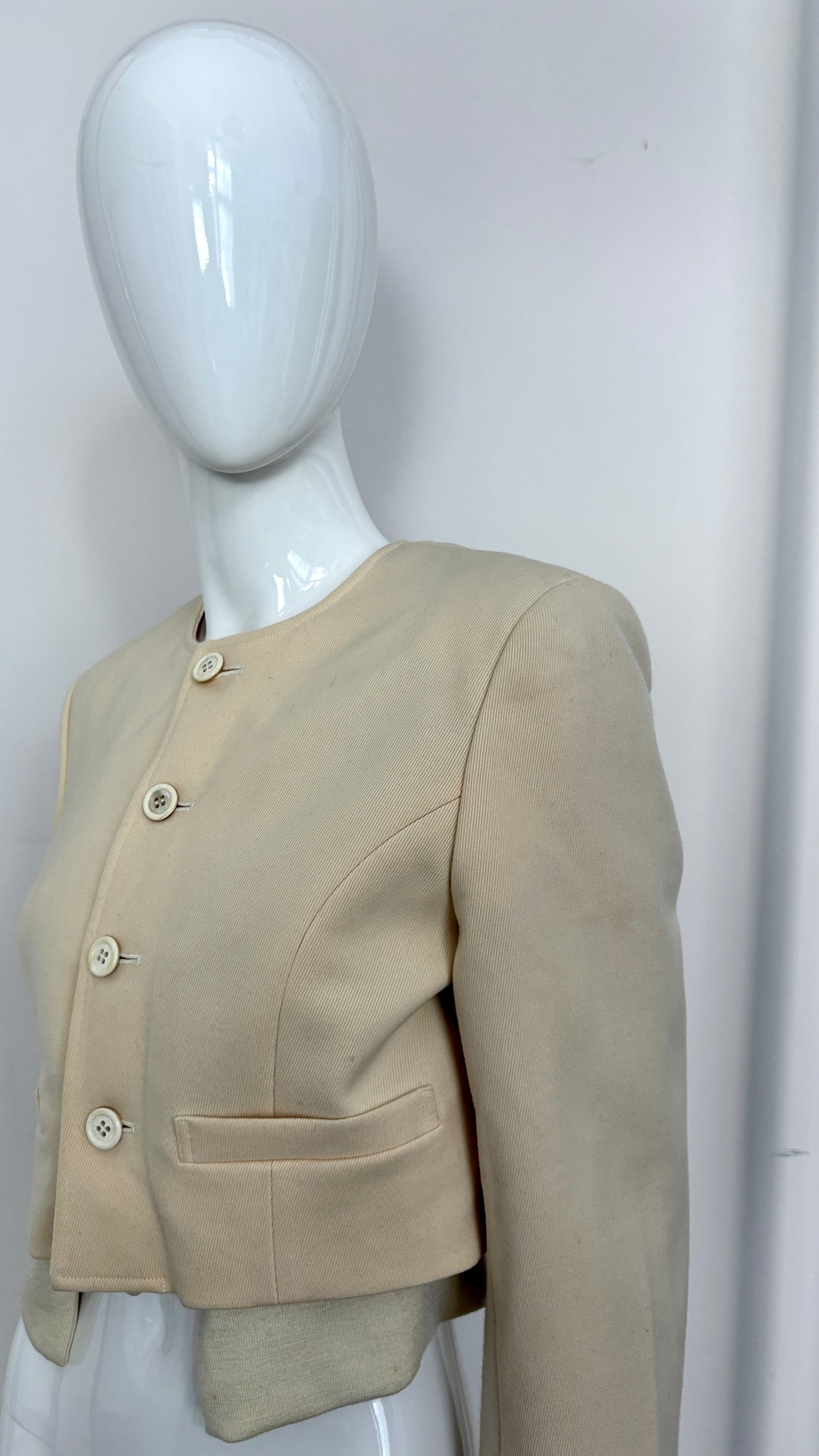Comme des Garcons A/W 1989 double layered houndstooth jacket