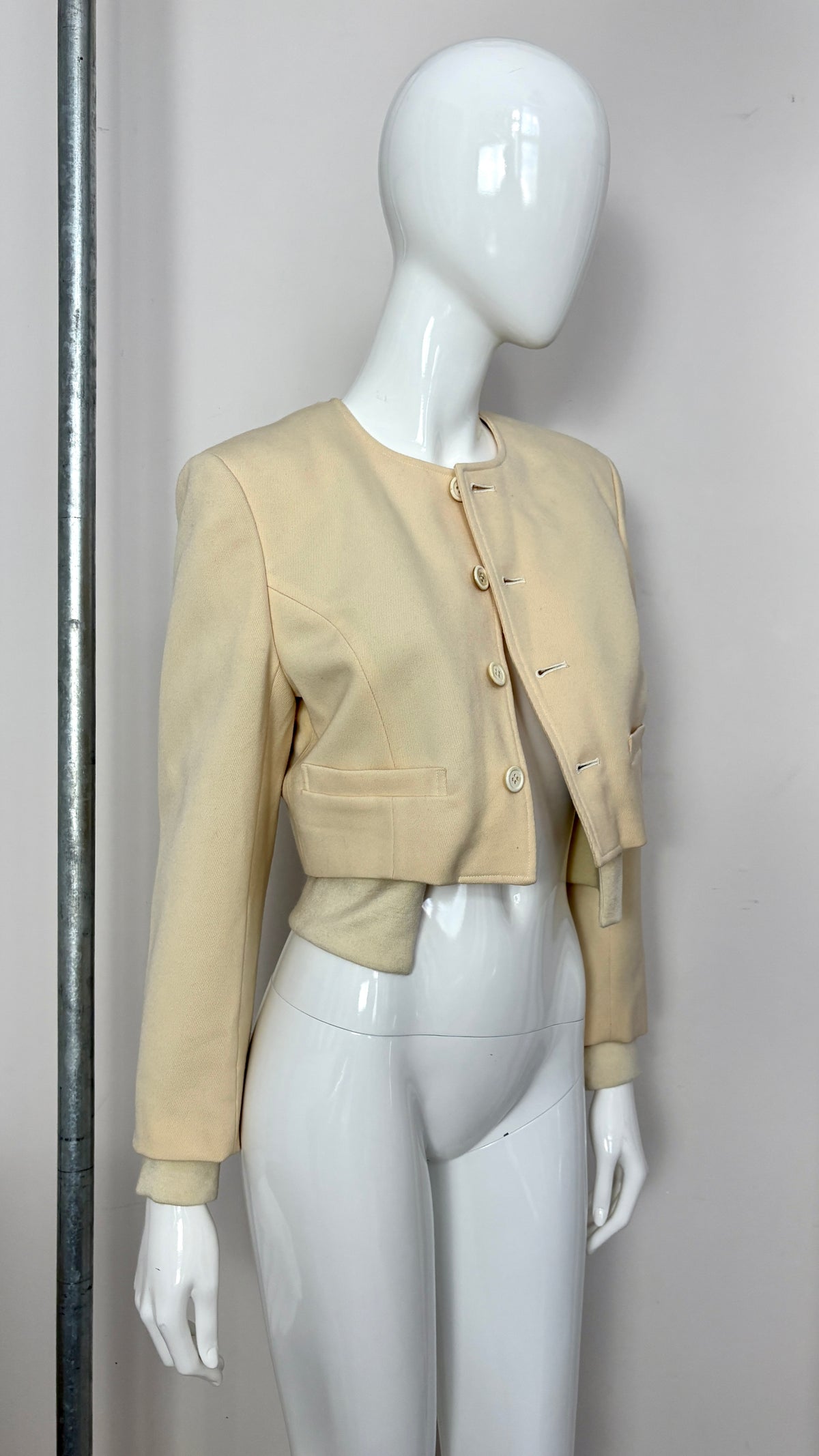 Comme des Garcons A/W 1989 double layered houndstooth jacket