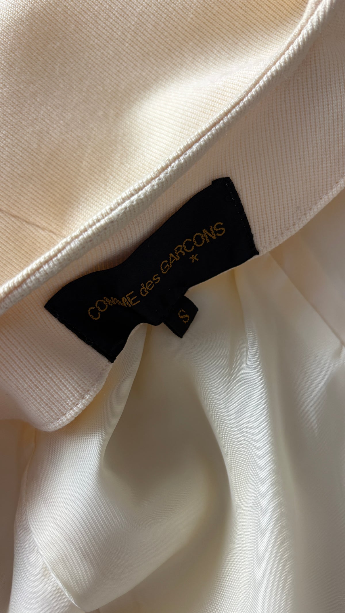 Comme des Garcons A/W 1989 double layered houndstooth jacket