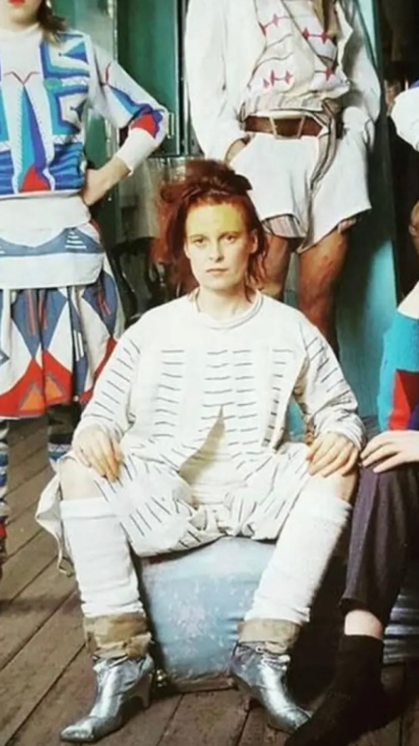 Vivienne Westwood S/S 1982 'SAVAGE' collection tunic dress