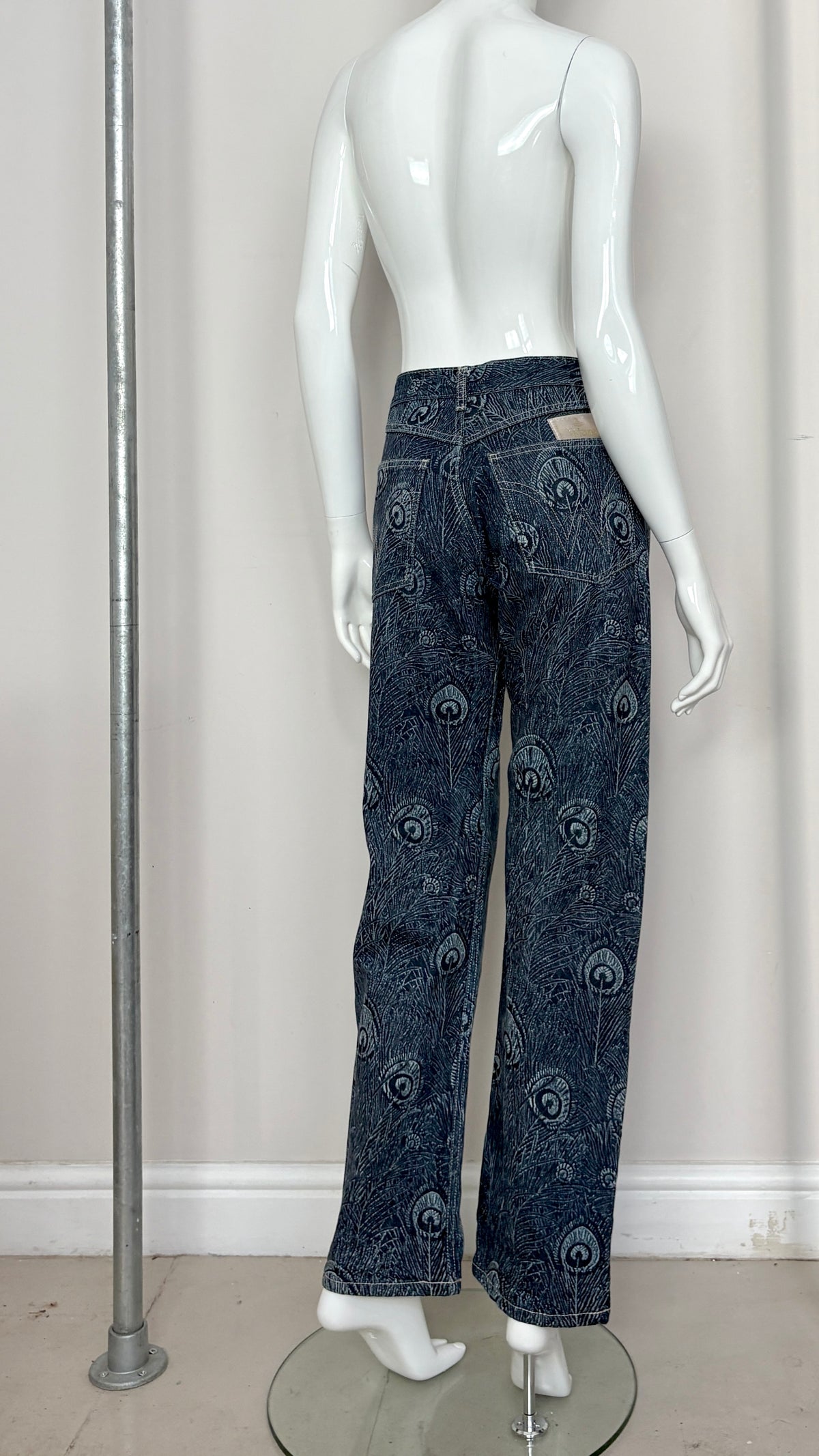 Vivienne Westwood A/W 1994 "On Liberty" feather jeans
