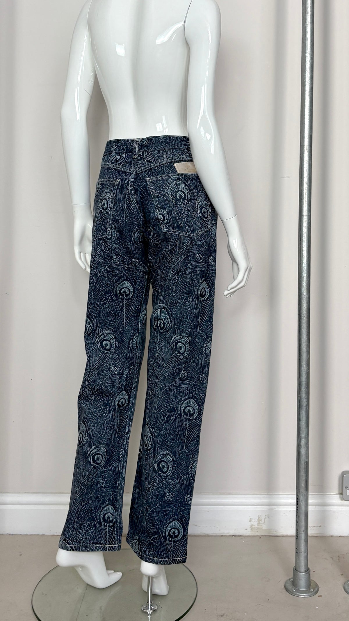 Vivienne Westwood A/W 1994 "On Liberty" feather jeans