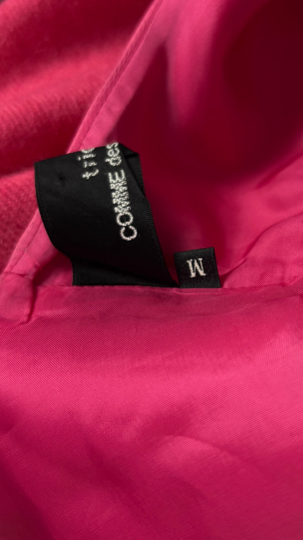 Comme des Garcons tricot A/W 1999 patchwork mixed material dress