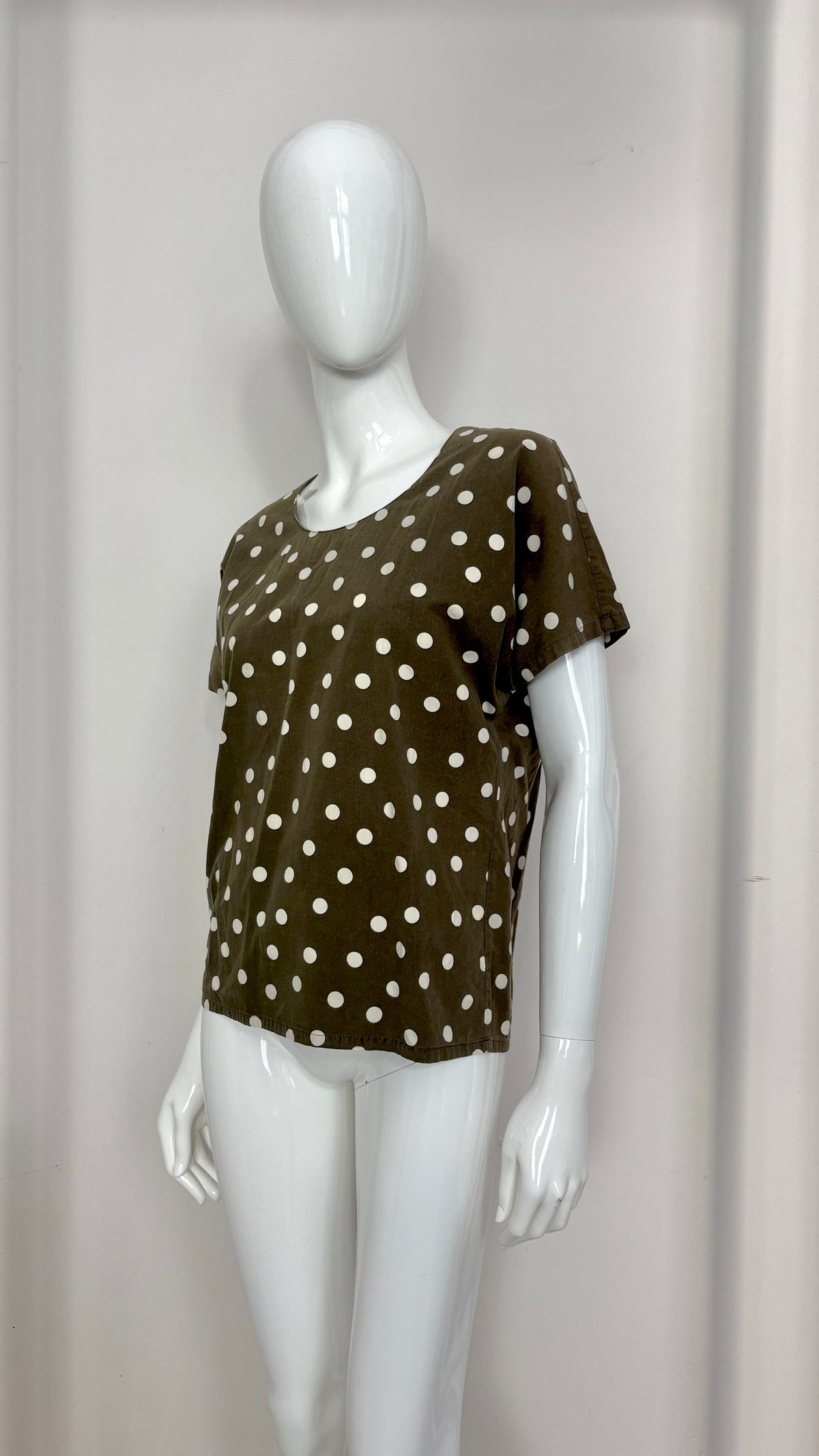 Comme des Garcons 1980's polkadot cotton top
