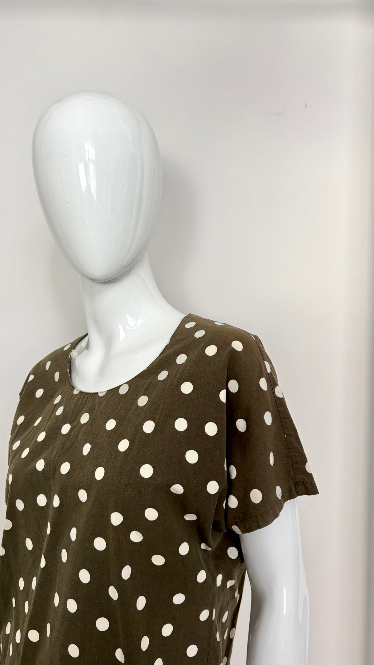 Comme des Garcons 1980's polkadot cotton top
