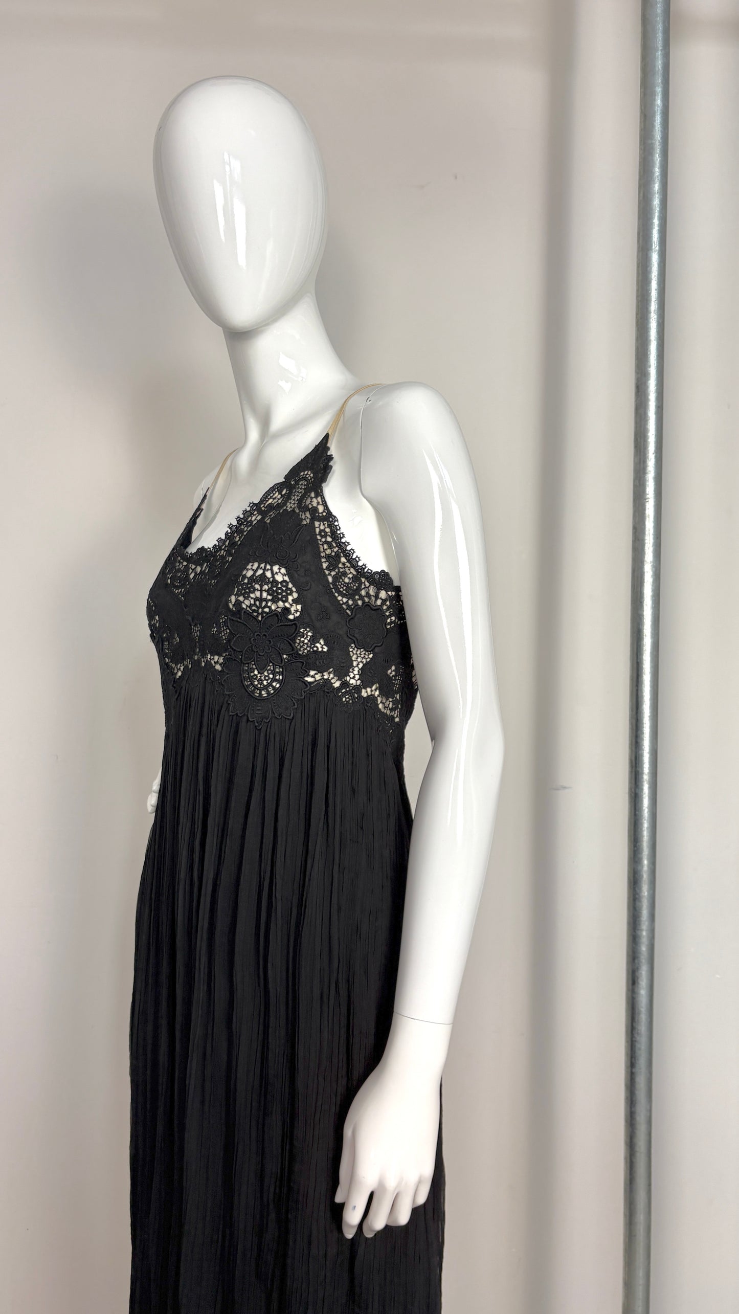 Alexander McQueen lace and chiffon dress