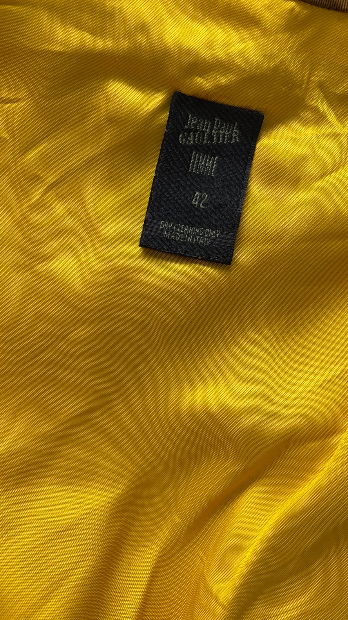 Jean Paul Gaultier Hologram Rigid Moire vest