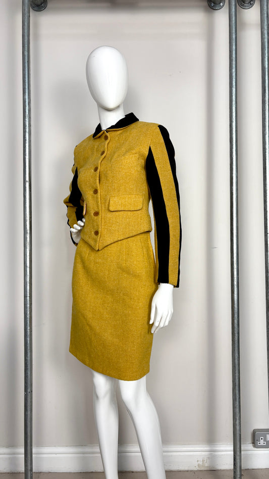 Vivienne Westwood 1989/1990 'Voyage to Cythera' tweed ensemble - crown separate