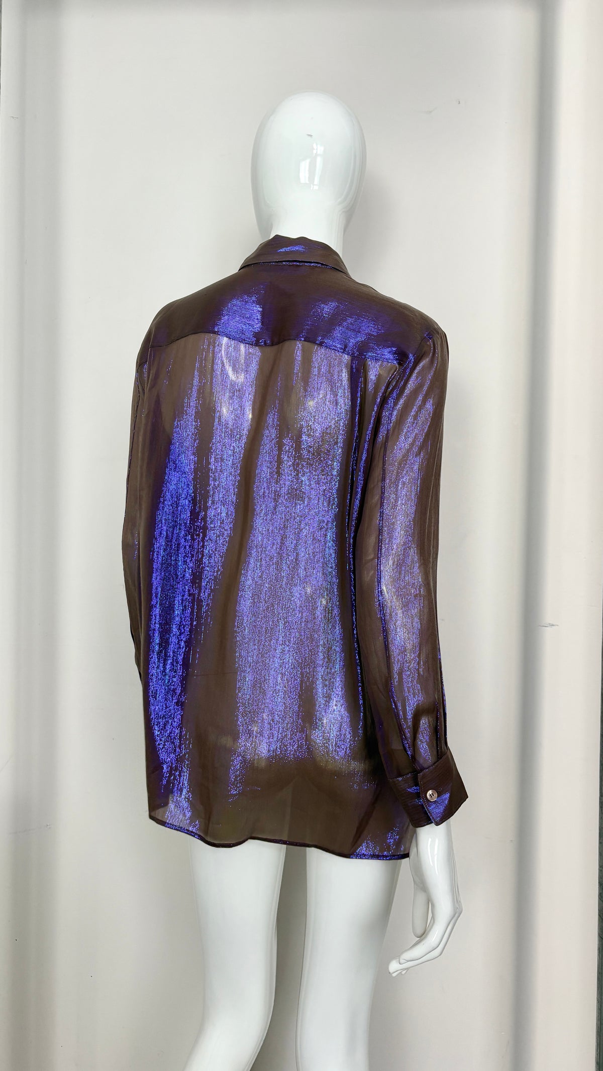 Christopher Kane metallic shirt