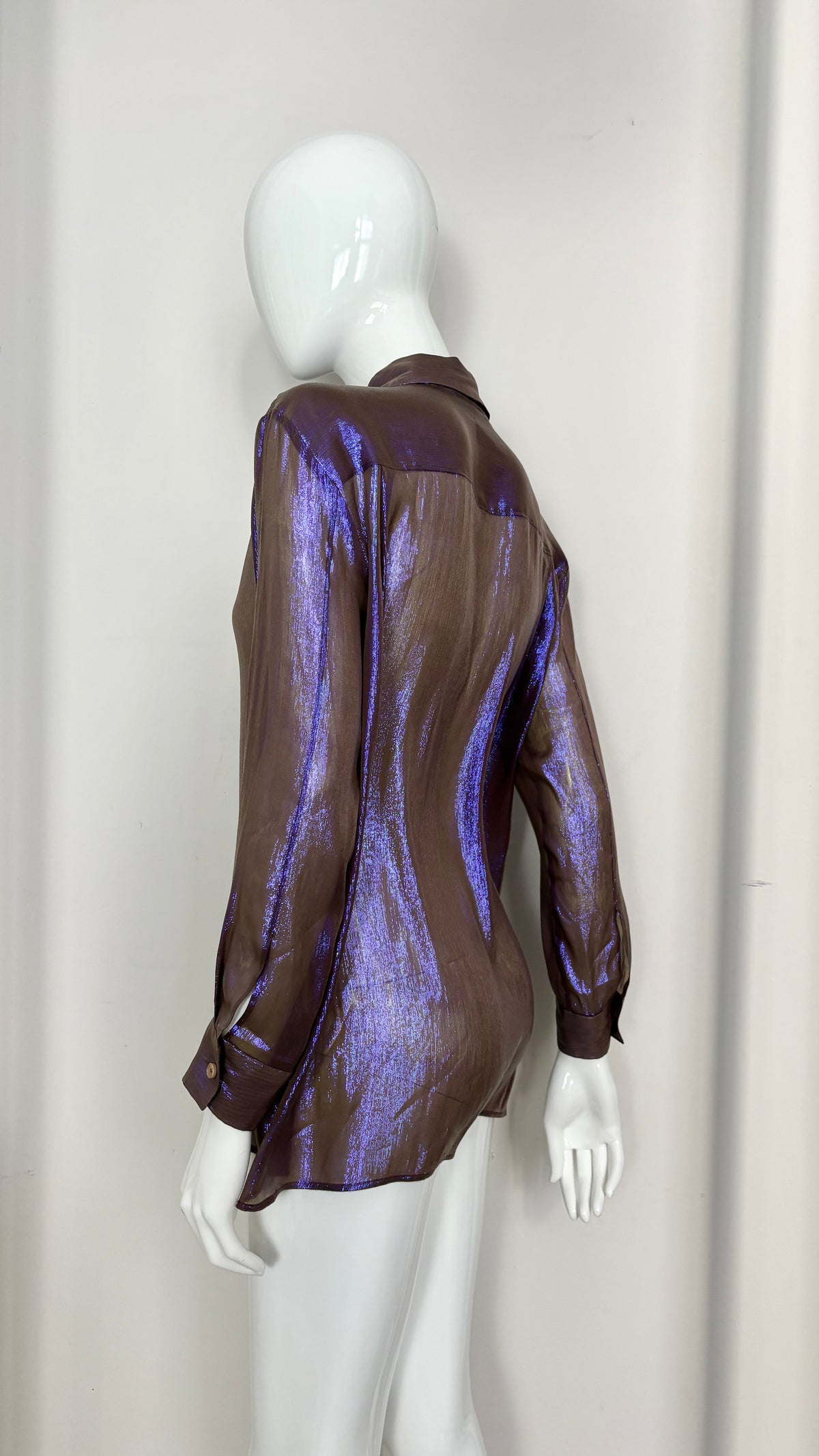 Christopher Kane metallic shirt