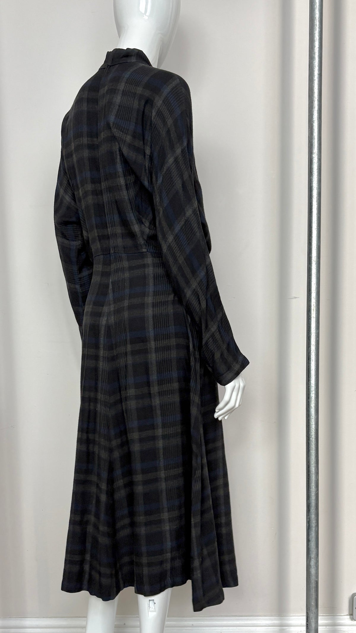 Comme des Garcons tricot plaid dress