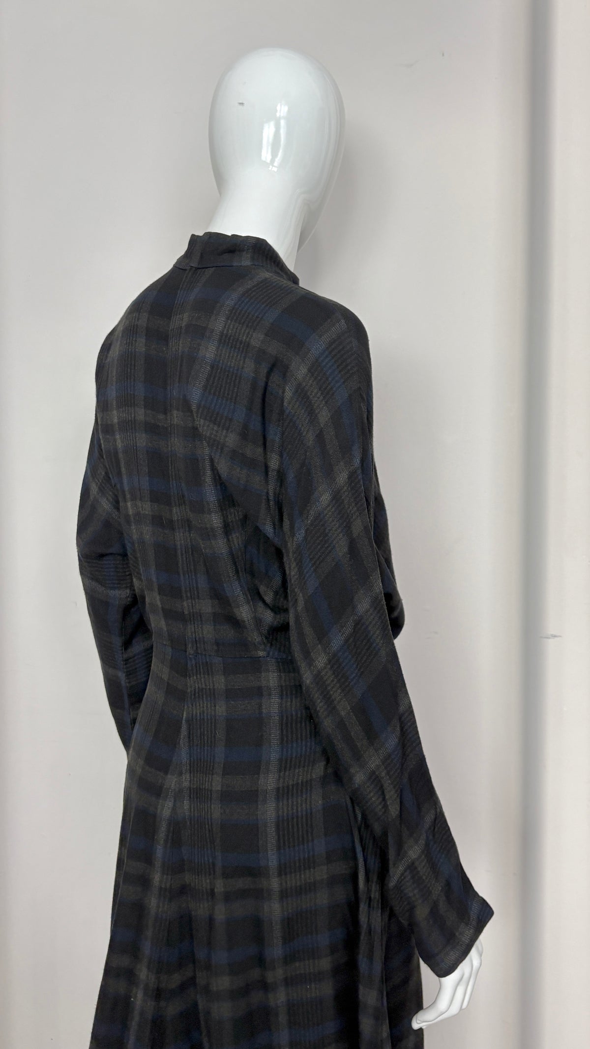 Comme des Garcons tricot plaid dress
