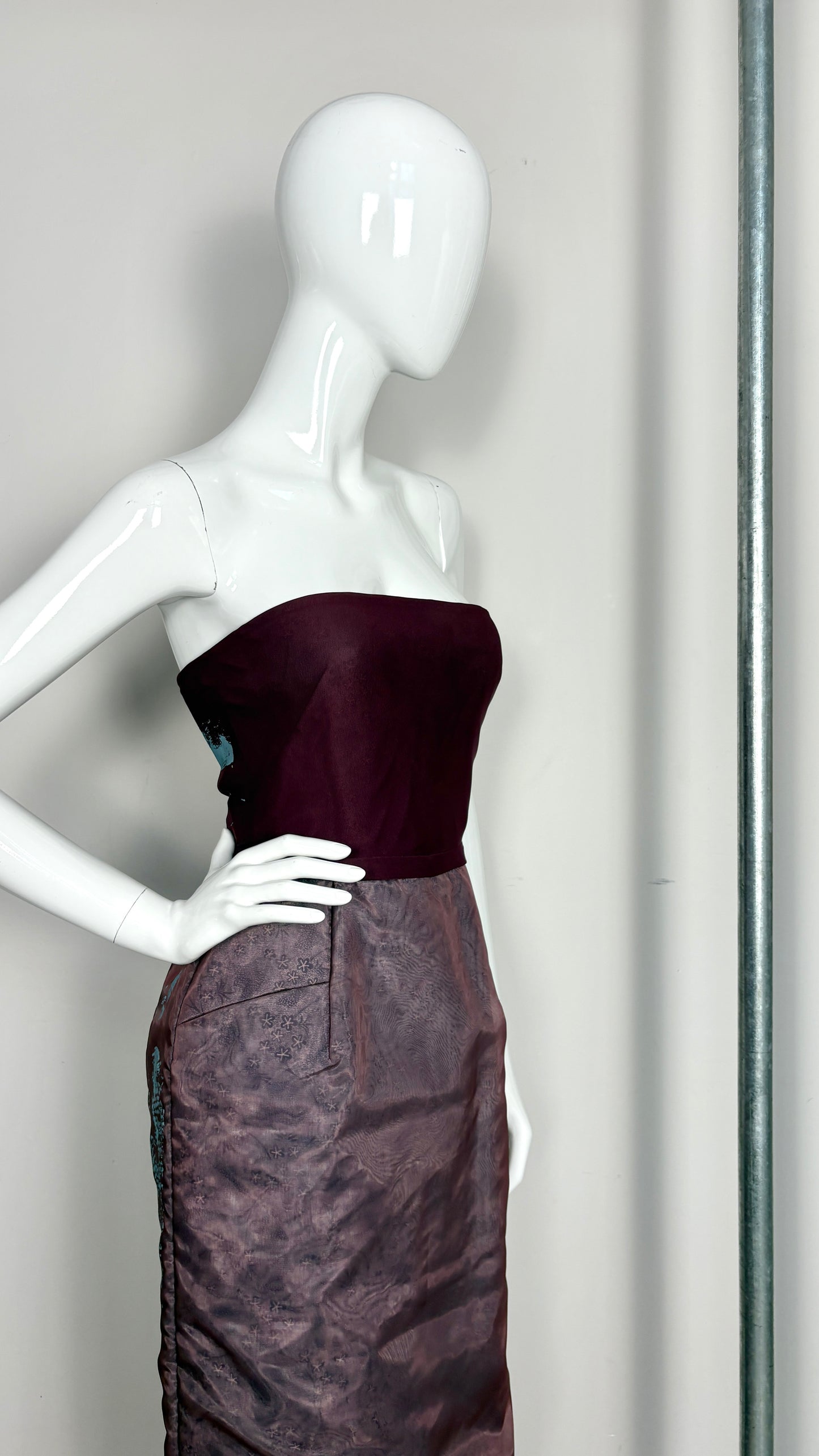 Margiela S/S 2016 layered organza dress