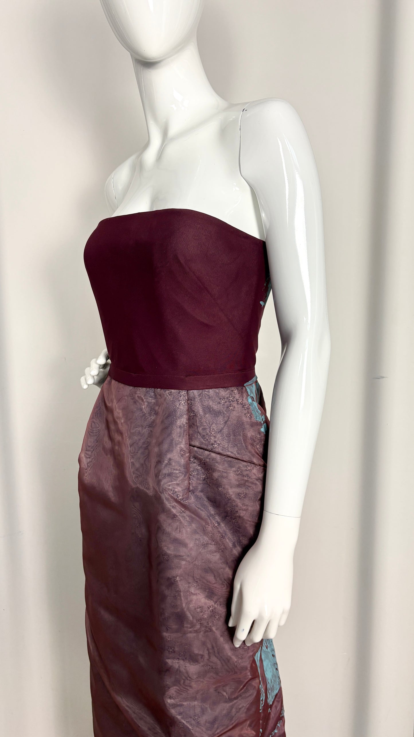 Margiela S/S 2016 layered organza dress