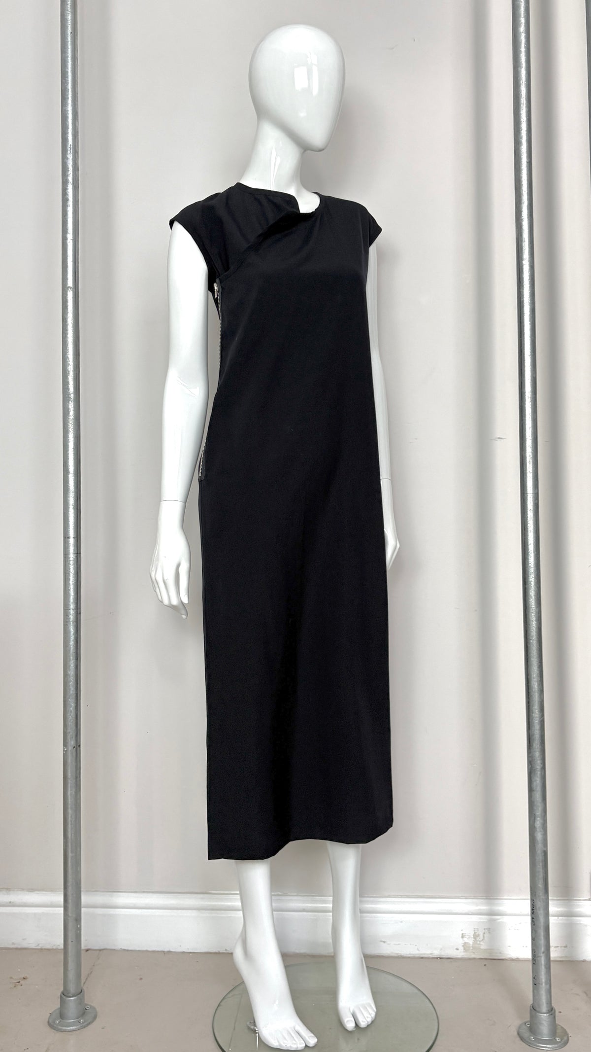 Comme des Garcons 90's robe de chambre zip dress