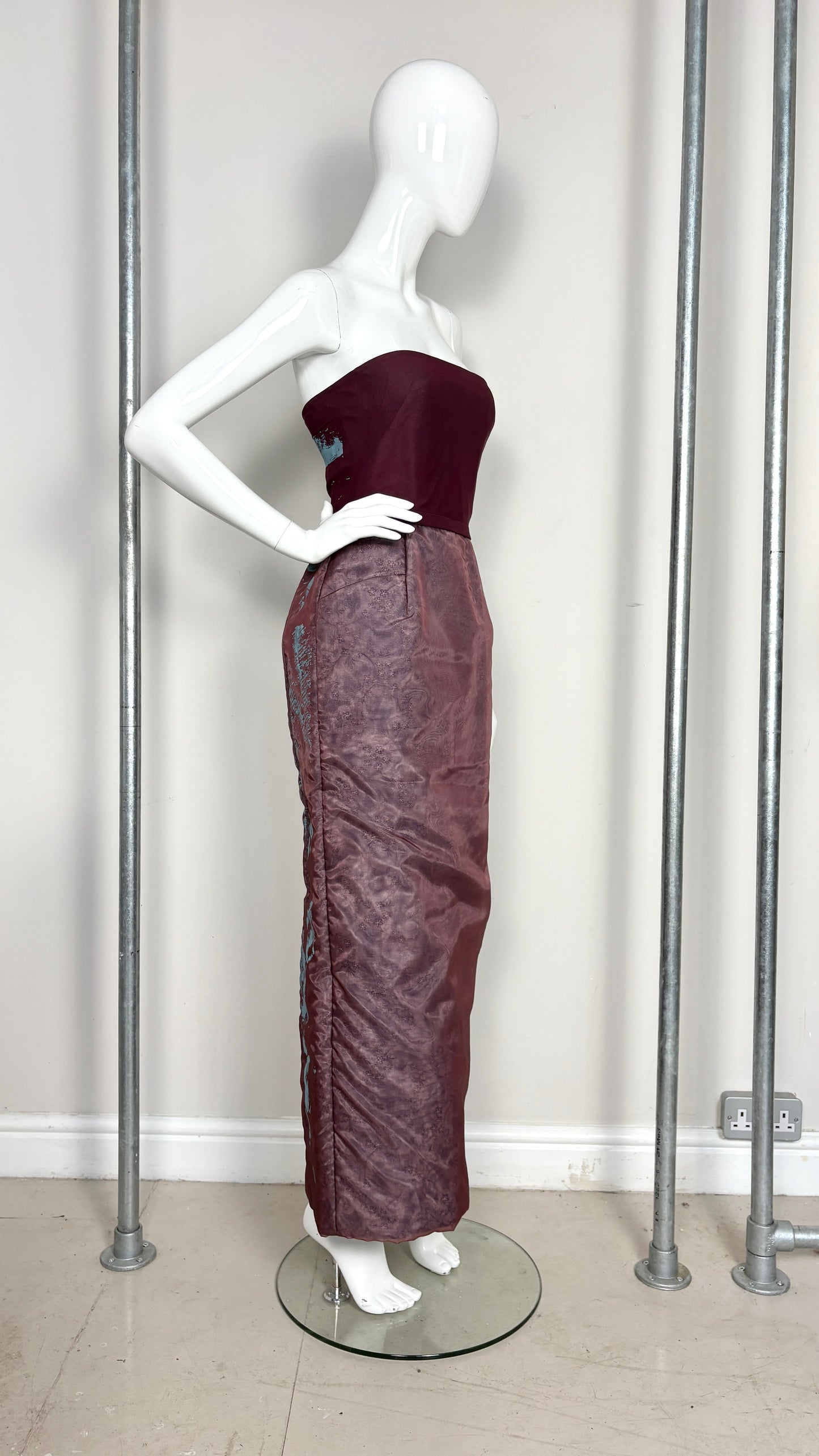 Margiela S/S 2016 layered organza dress