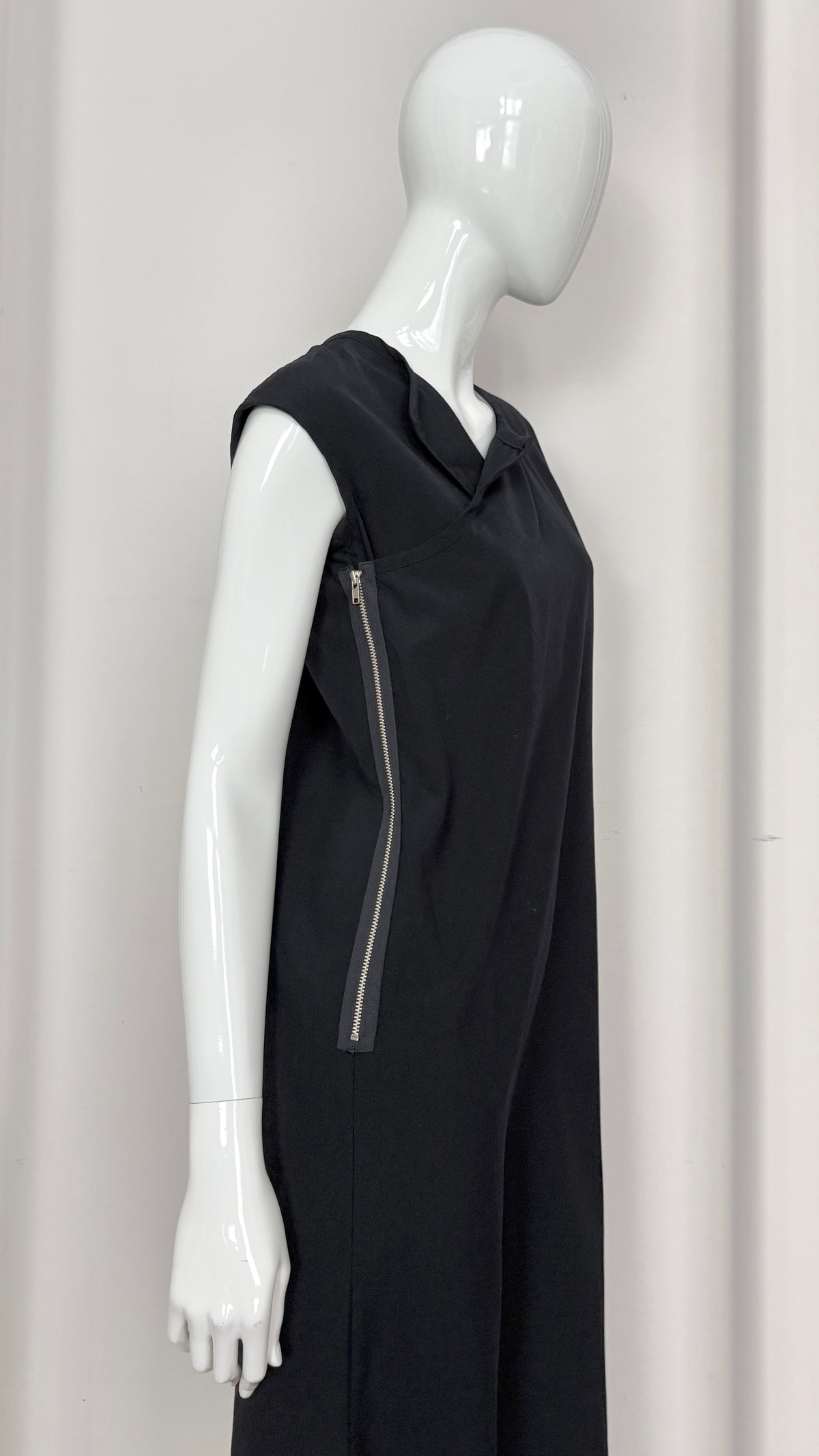 Comme des Garcons 90's robe de chambre zip dress