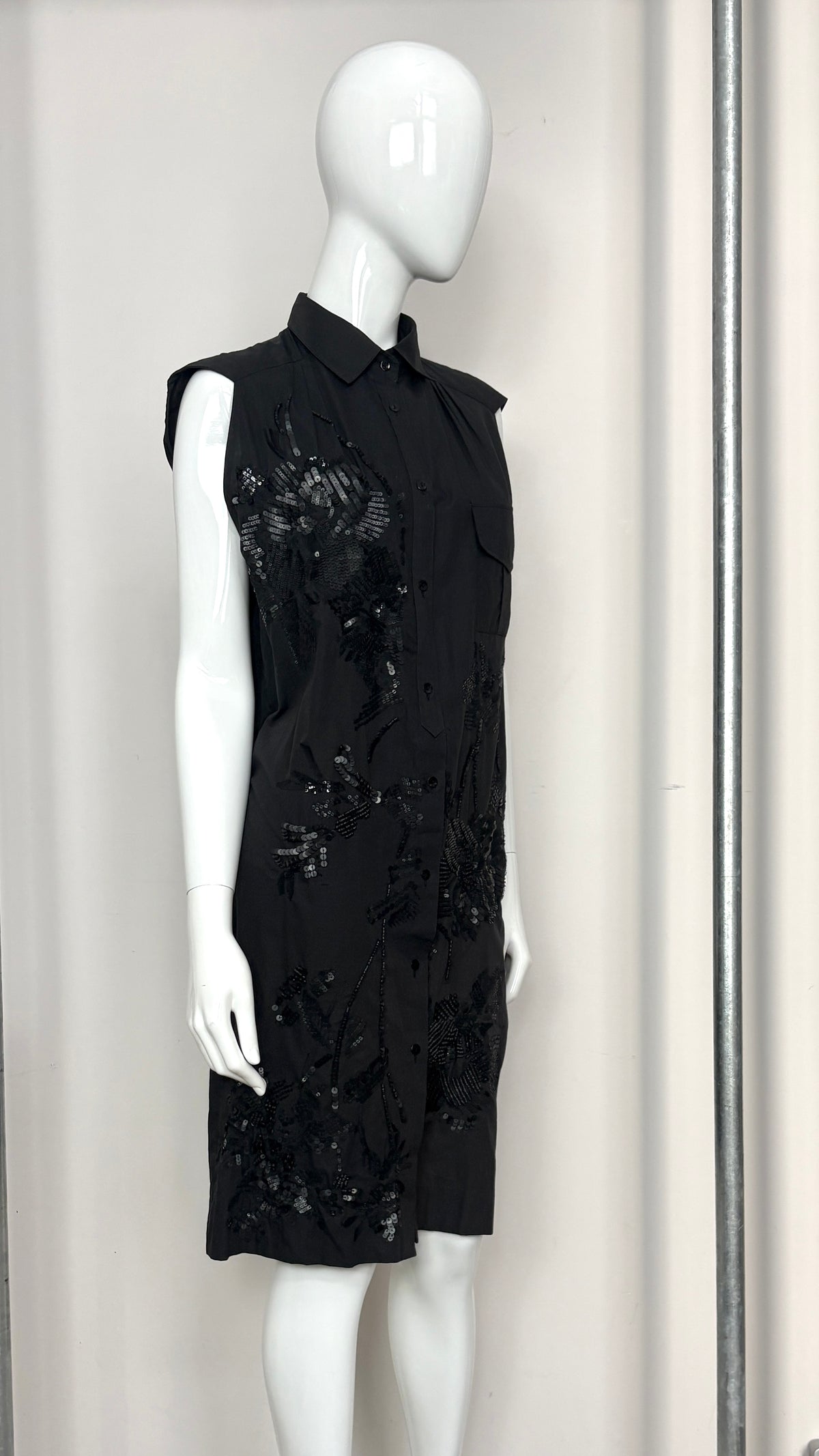 Dries van Noten embroidered shirt dress