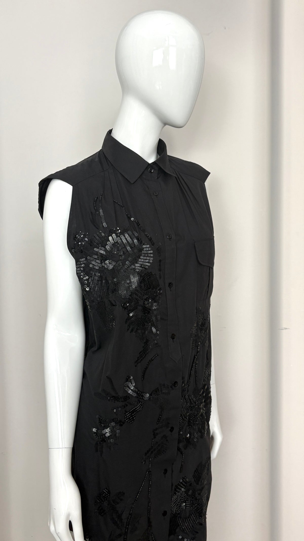 Dries van Noten embroidered shirt dress
