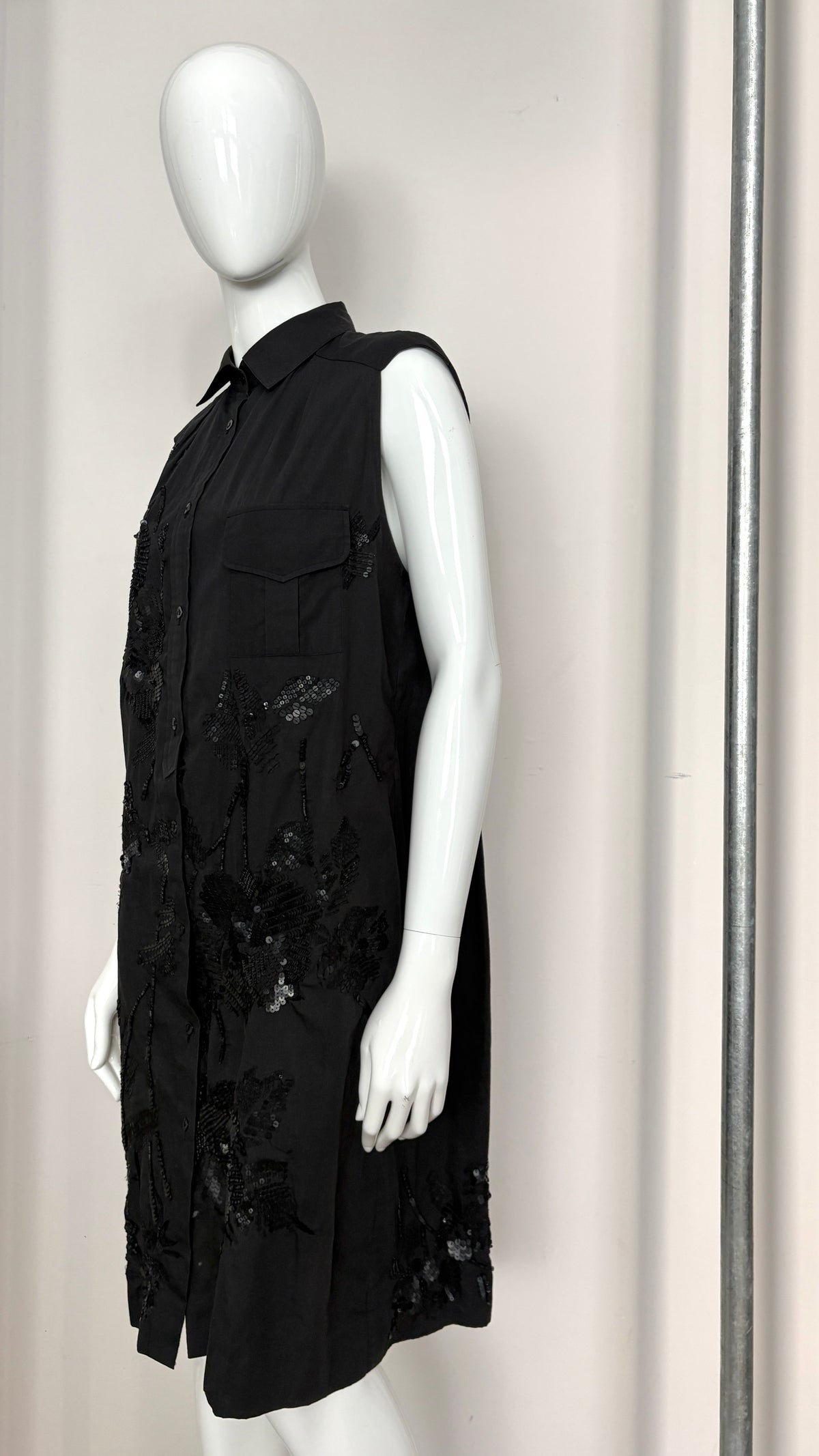 Dries van Noten embroidered shirt dress