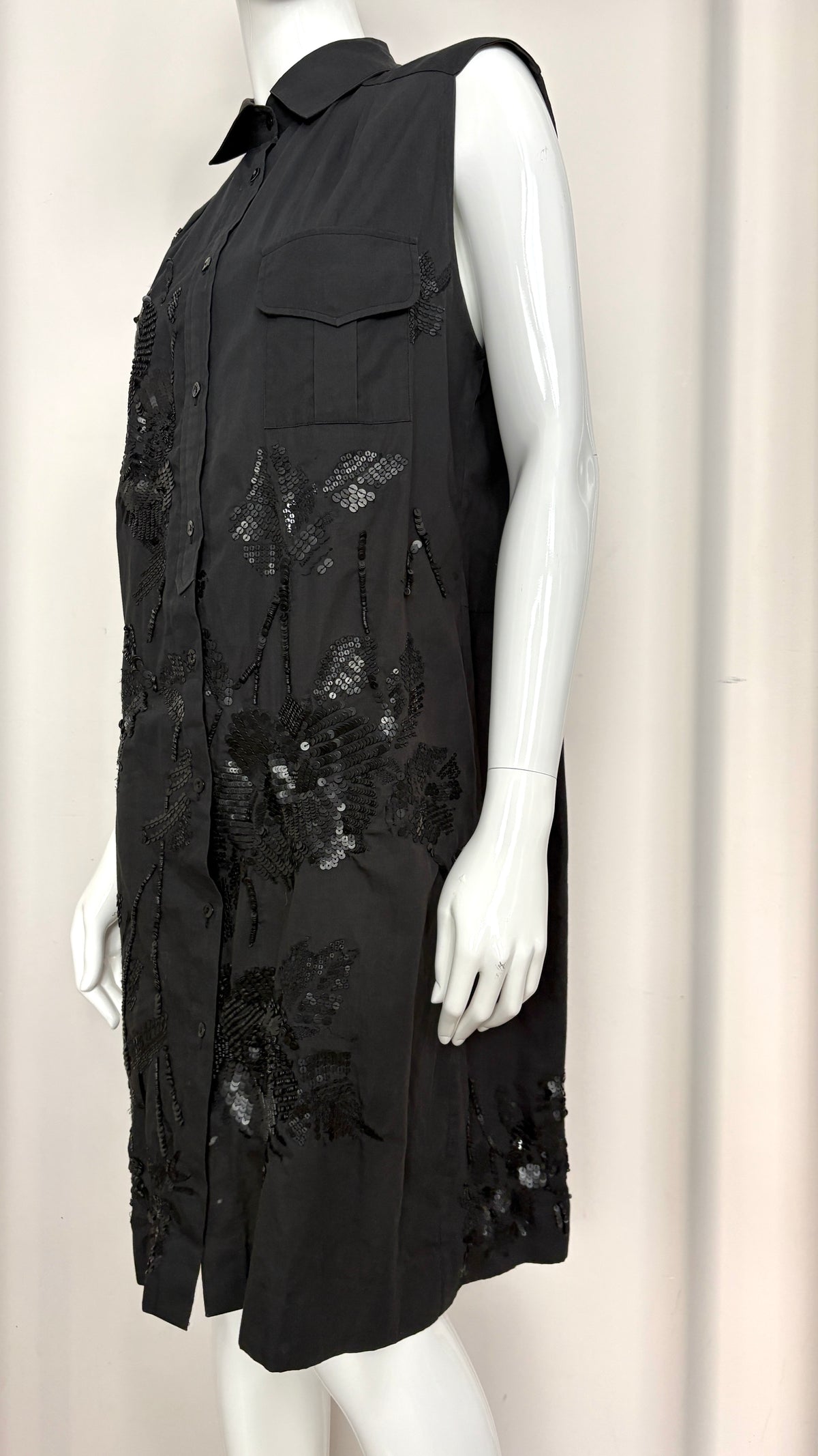 Dries van Noten embroidered shirt dress