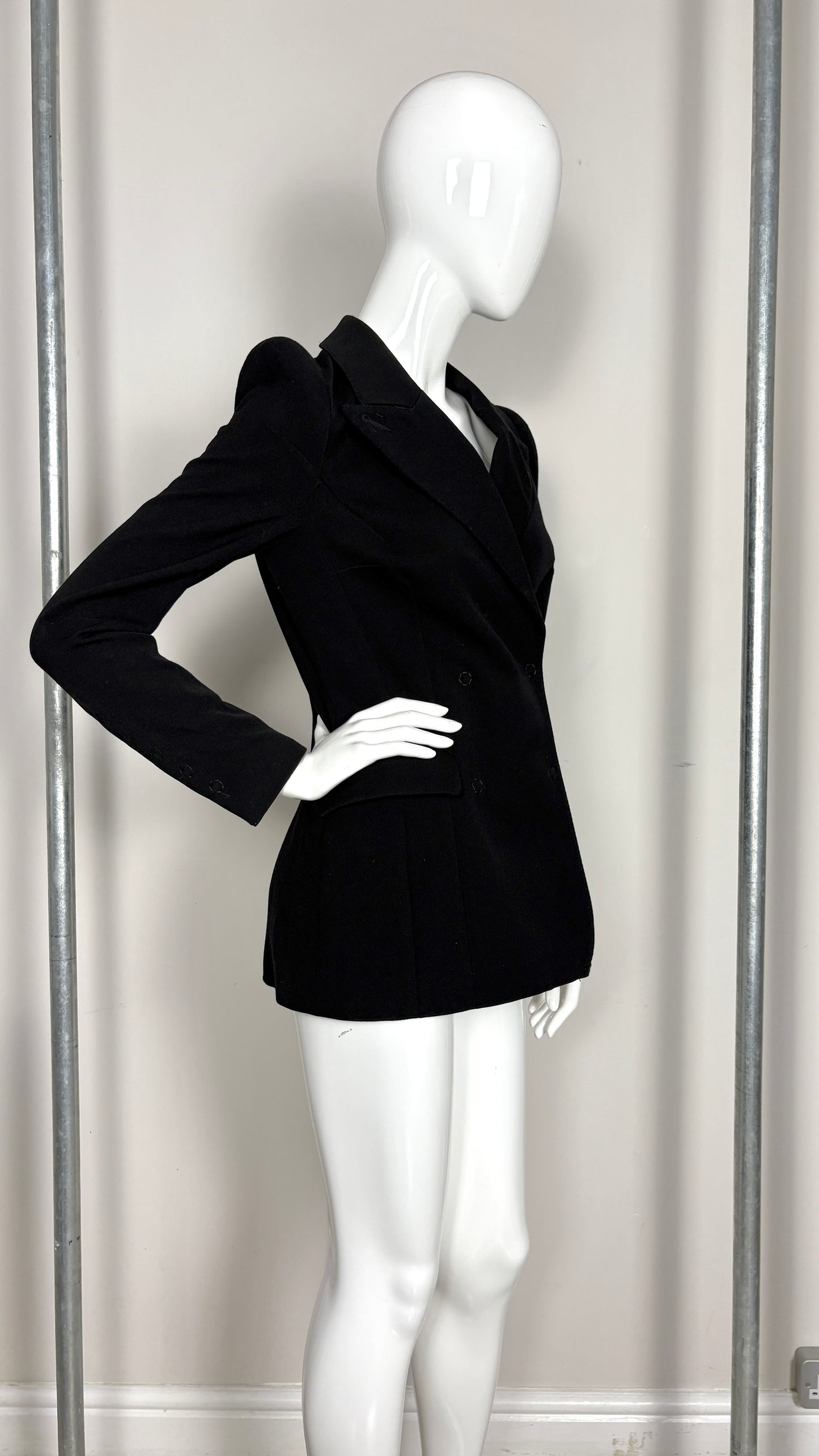 Margiela X H&M exaggerated shoulder suit
