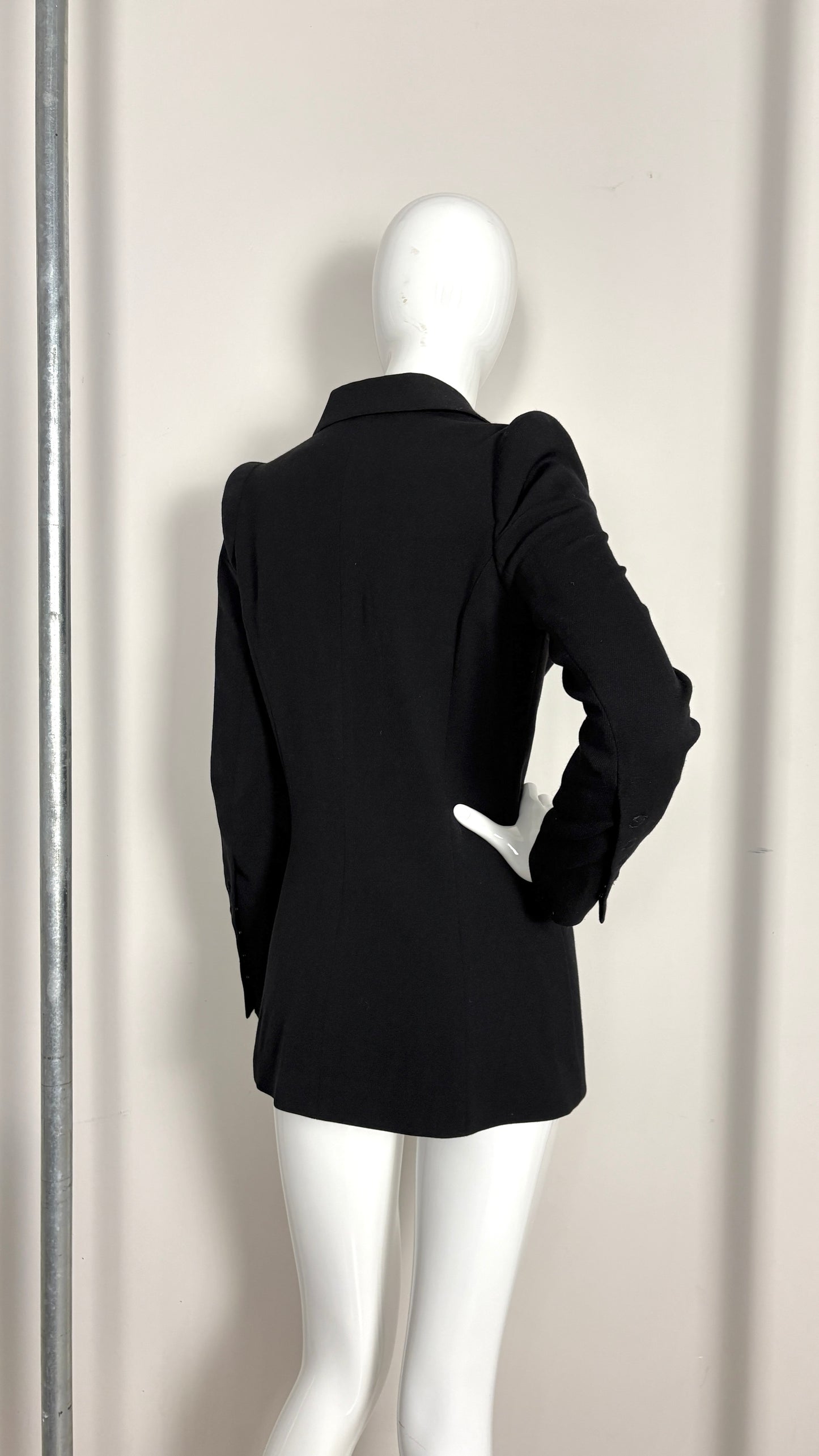 Margiela X H&M exaggerated shoulder suit