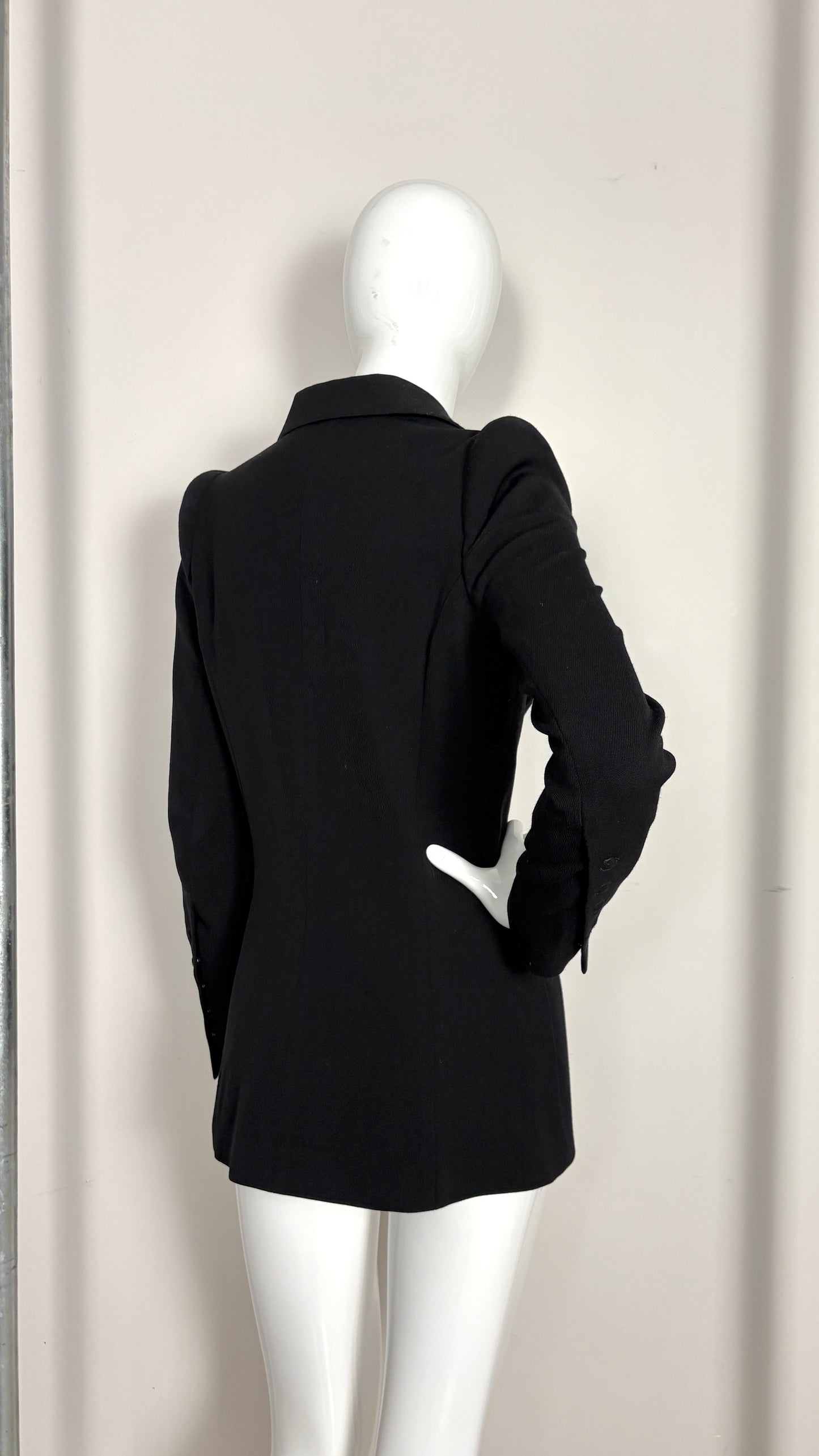Margiela X H&M exaggerated shoulder suit