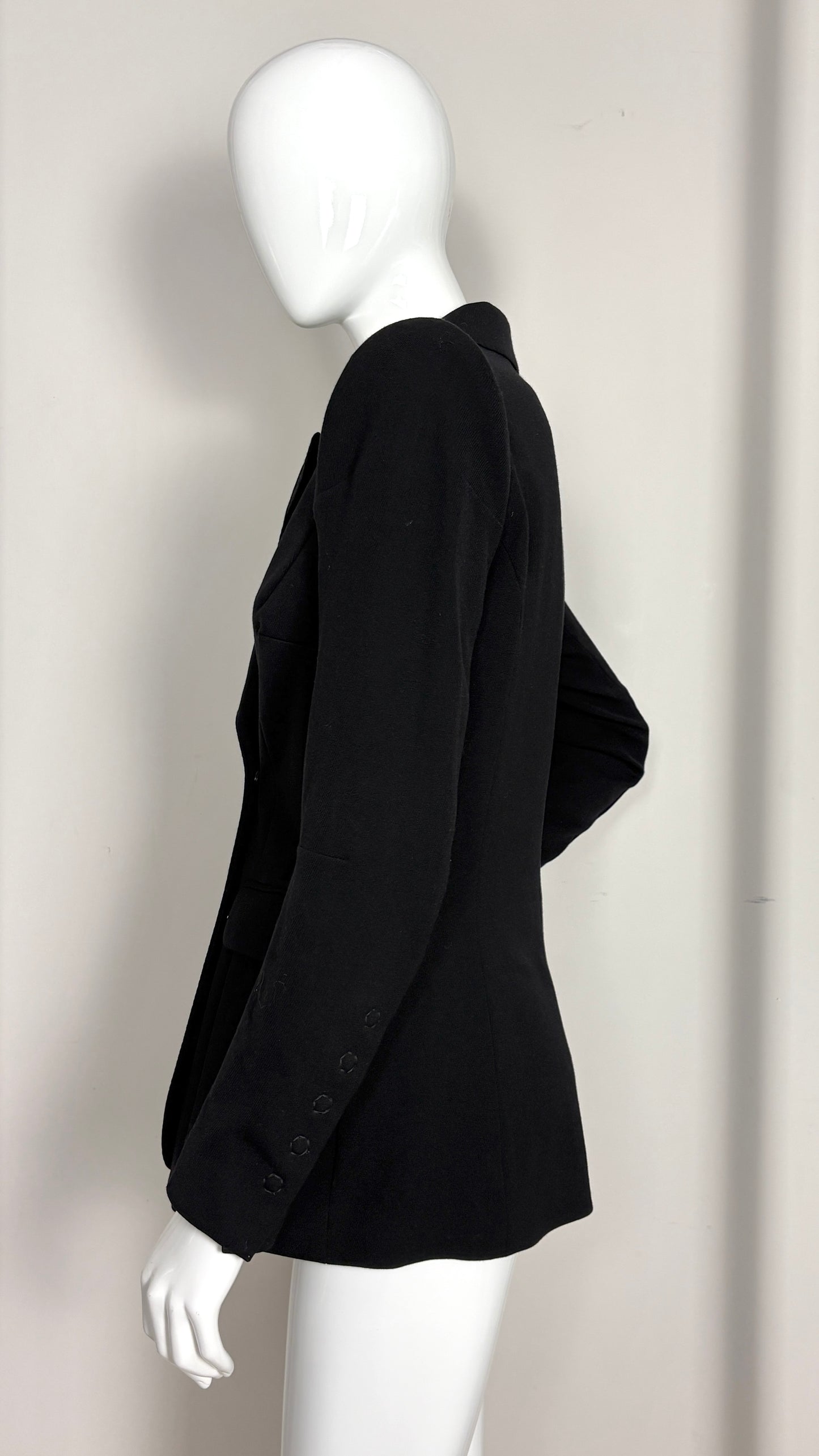 Margiela X H&M exaggerated shoulder suit